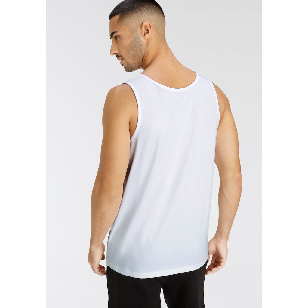 Quiksilver Tanktop »Herren Doppelpack mit Logodruck«, (Packung, 2 tlg.)