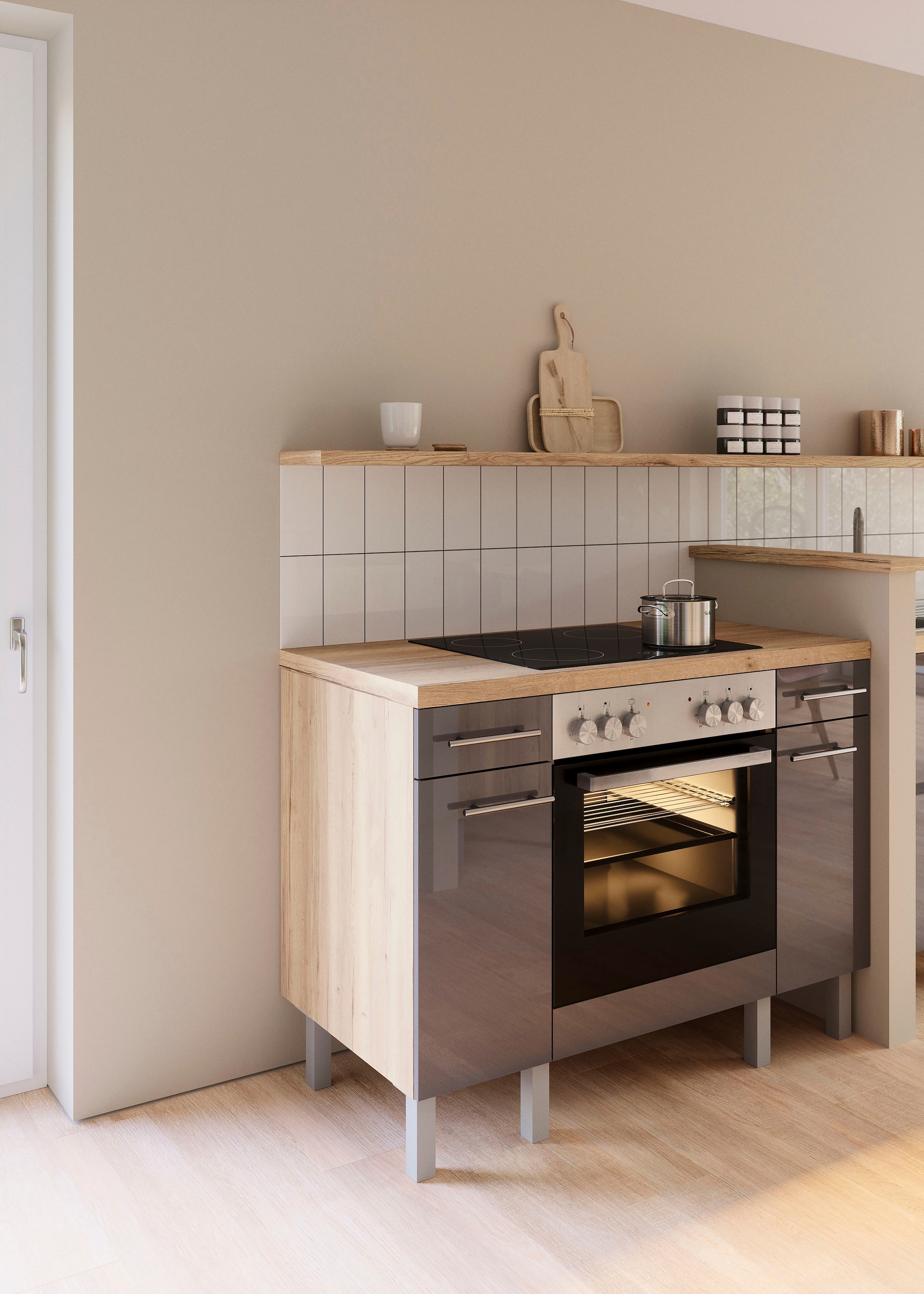 OPTIFIT Küche »Lilly«, Breite 120, wahlweise mit E-Geräten
