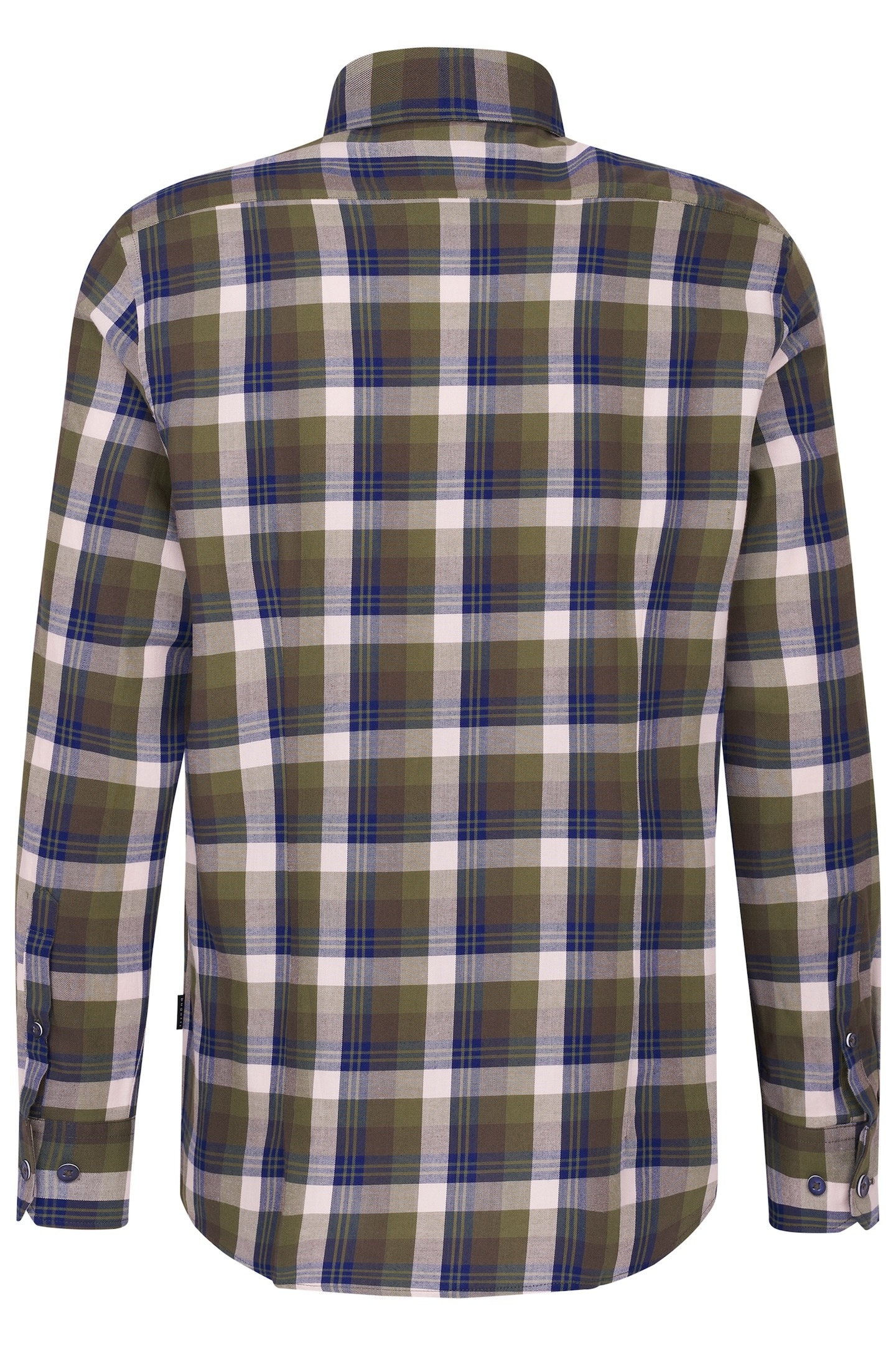 bugatti Langarmhemd, mit Button-Down