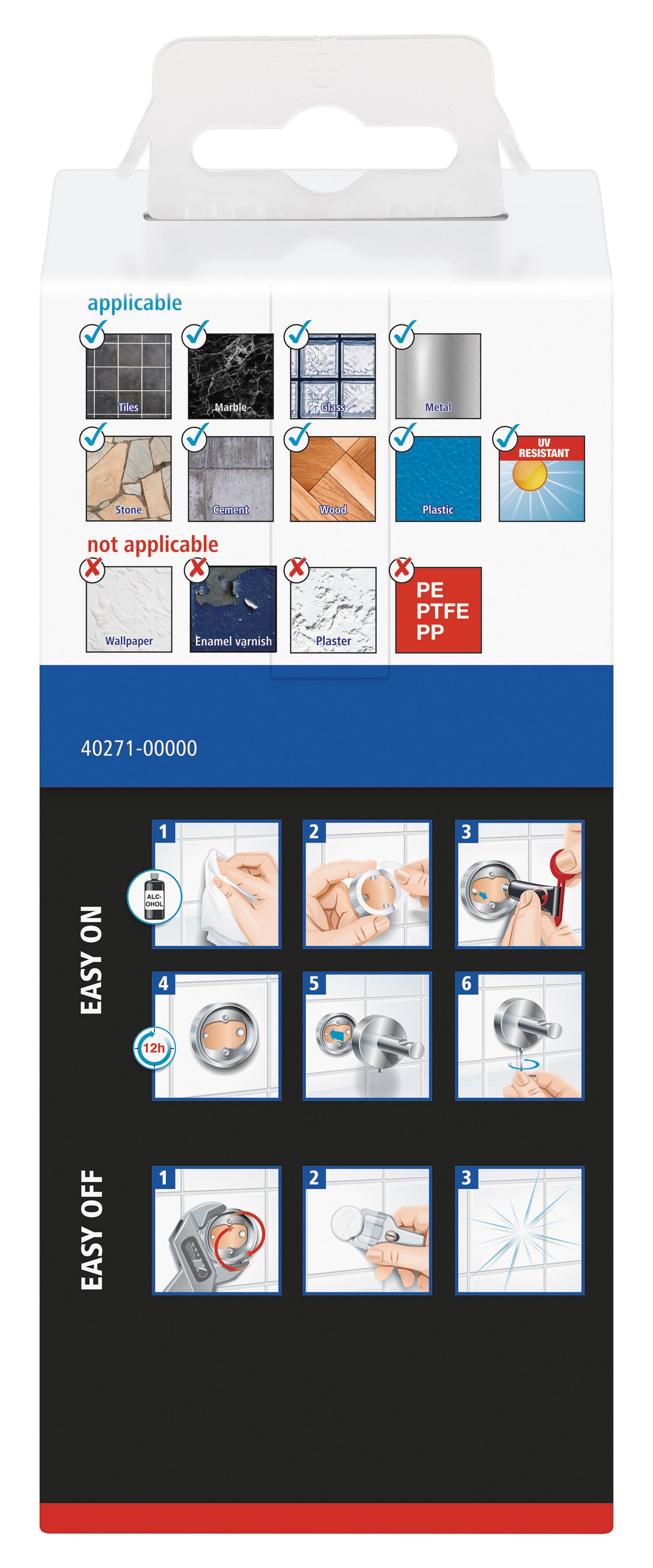 tesa Toiletten-Ersatzrollenhalter