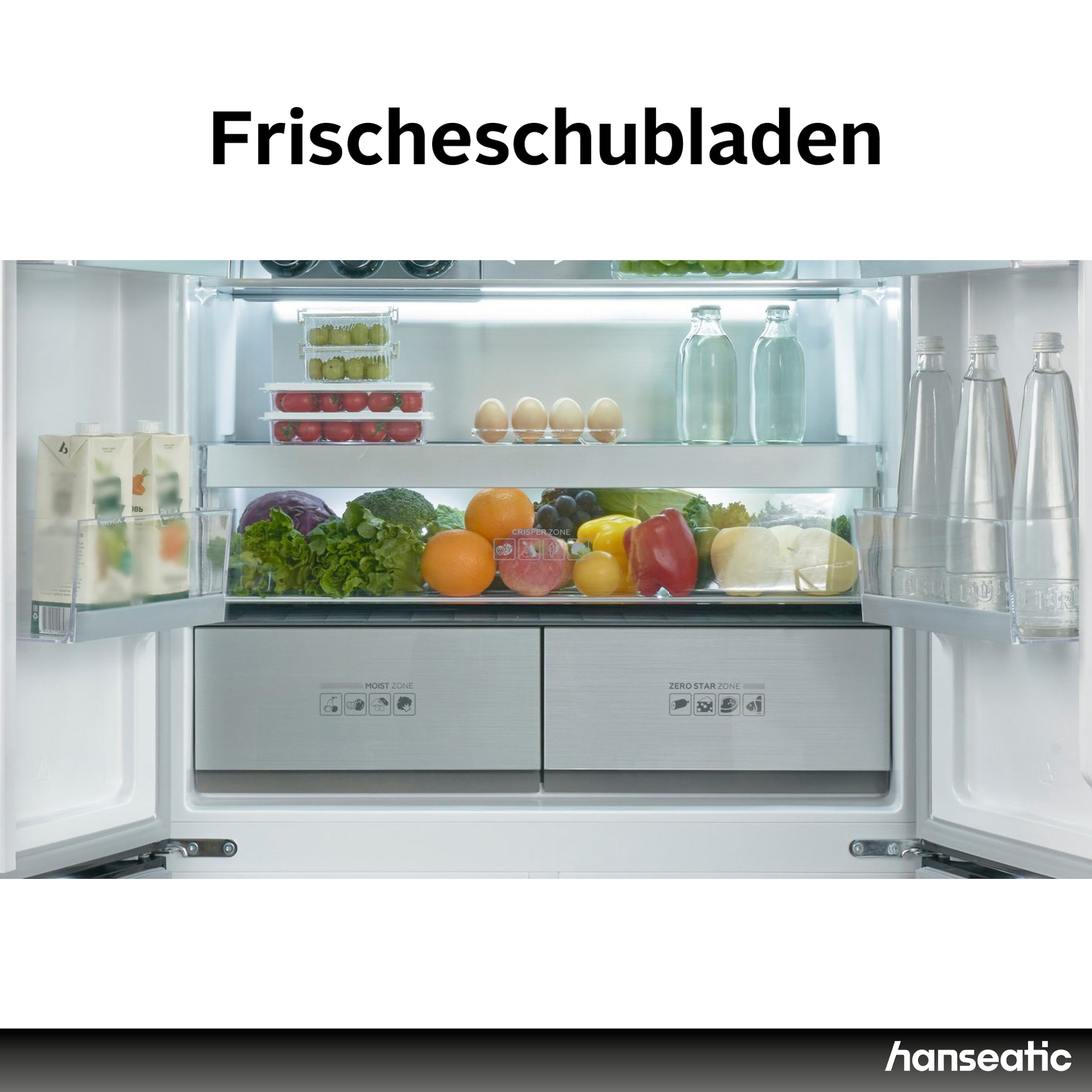 Hanseatic Multi Door »HCDA19090CBI« 190,5 cm hoch 91 cm breit inkl. 3 Jahre Herstellergarantie