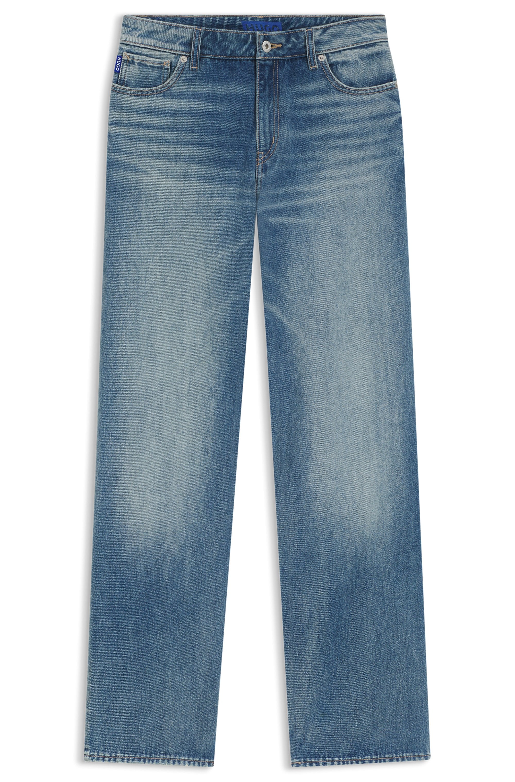 HUGO Blue 5-Pocket-Jeans »Gamala«, Mid Rise im Baggy Fit