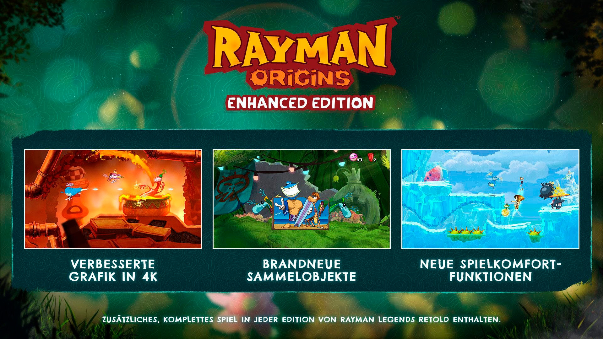 Nintendo Switch 2 Konsolen-Set »Switch 2 + Rayman Legends Retold – Launch Edition (Softwarekarte)« 256 GB