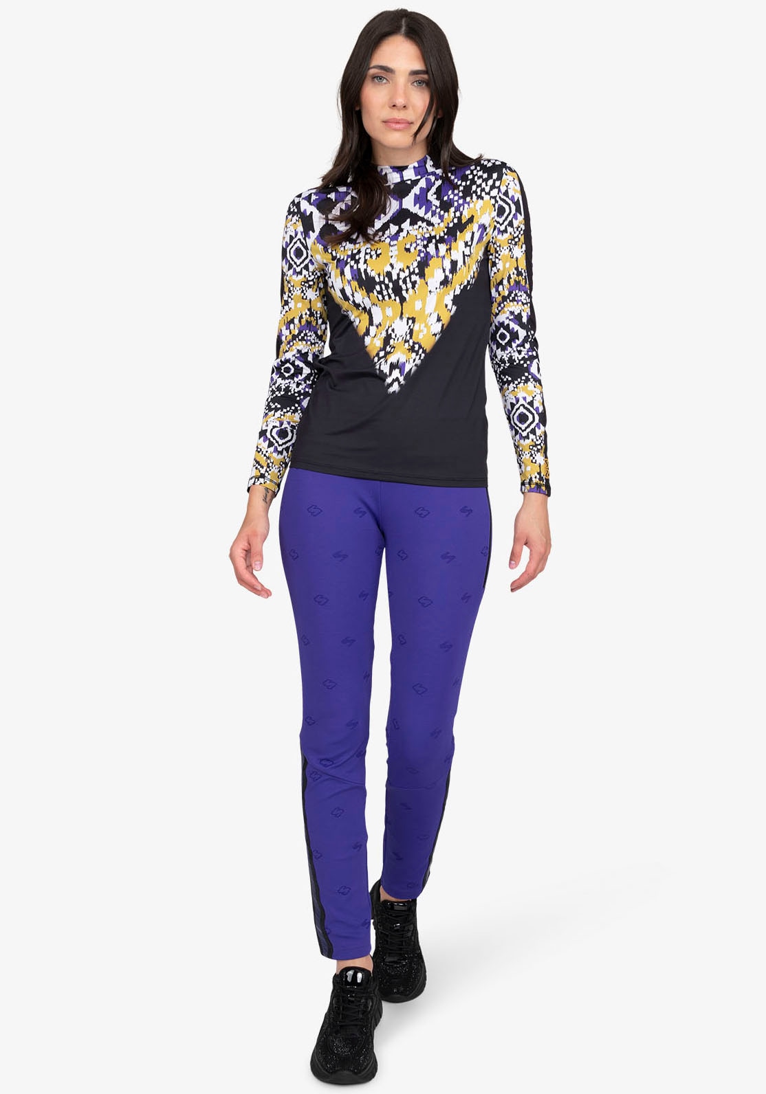 Sportalm Kitzbühel Langarmshirt Regular fit mit Rundhalsausschnitt