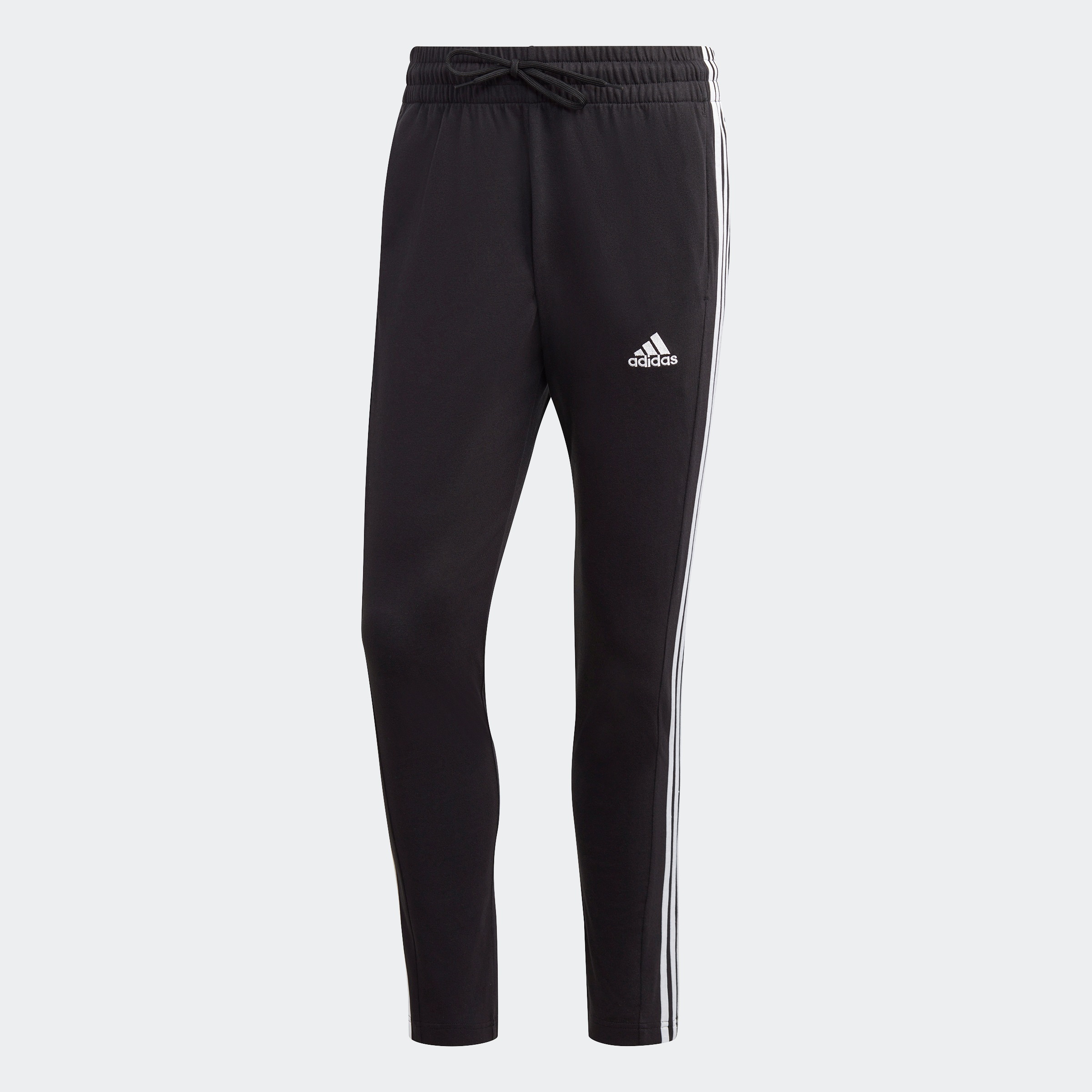 adidas Sportswear Sporthose »ESSENTIALS SINGLE JERSEY TAPERED OPEN HEM 3STREIFEN HOSE«, (1 tlg.)
