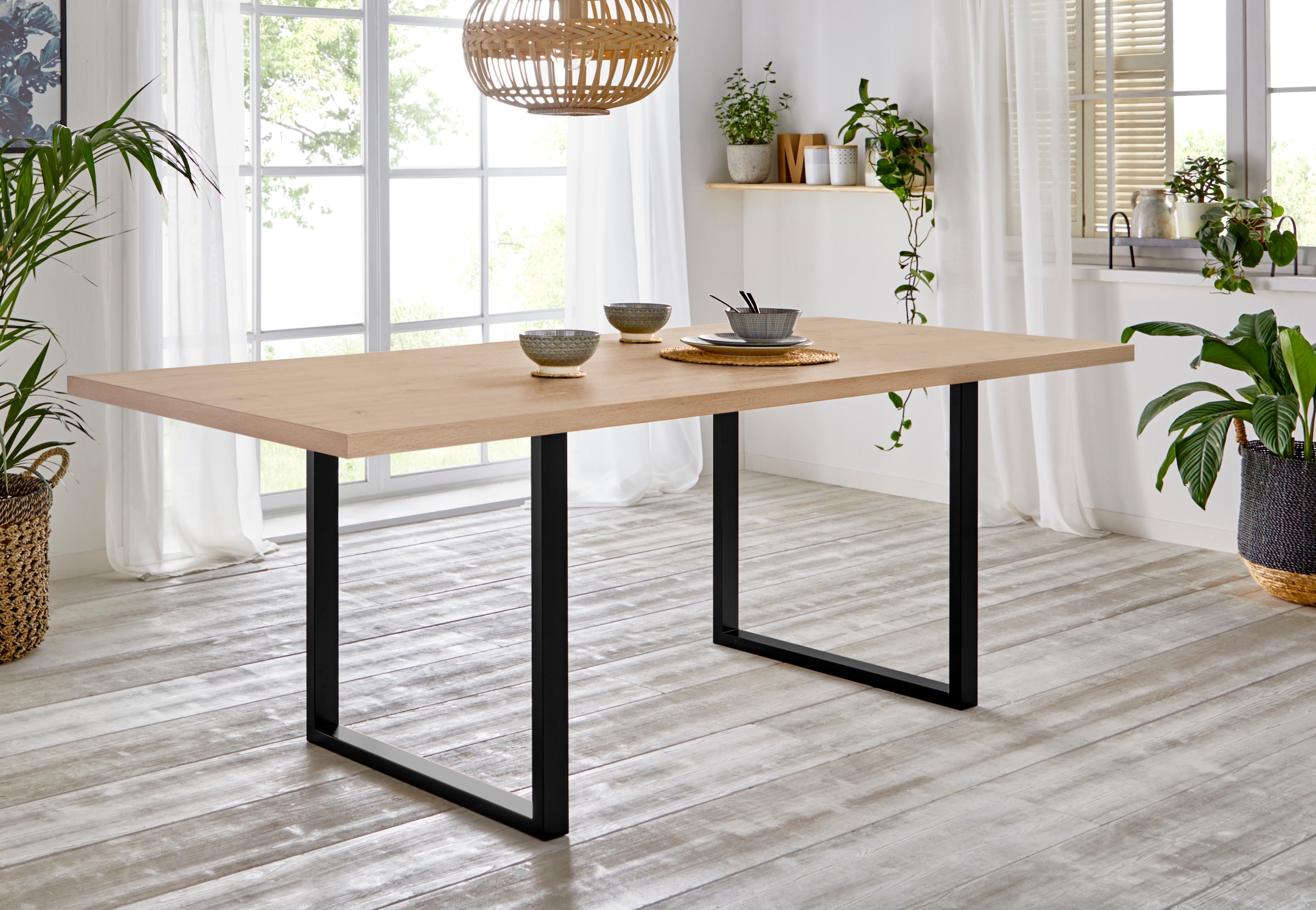 FORTE Esstisch, Breite 180 cm