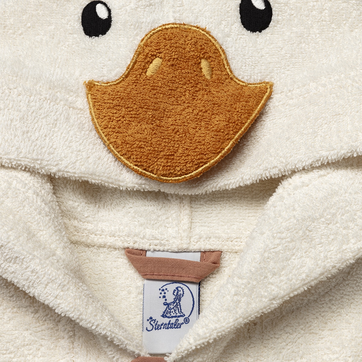 Sterntaler® Kapuzenhandtuch »Badeponcho ENTE Edda«, (1 St.)