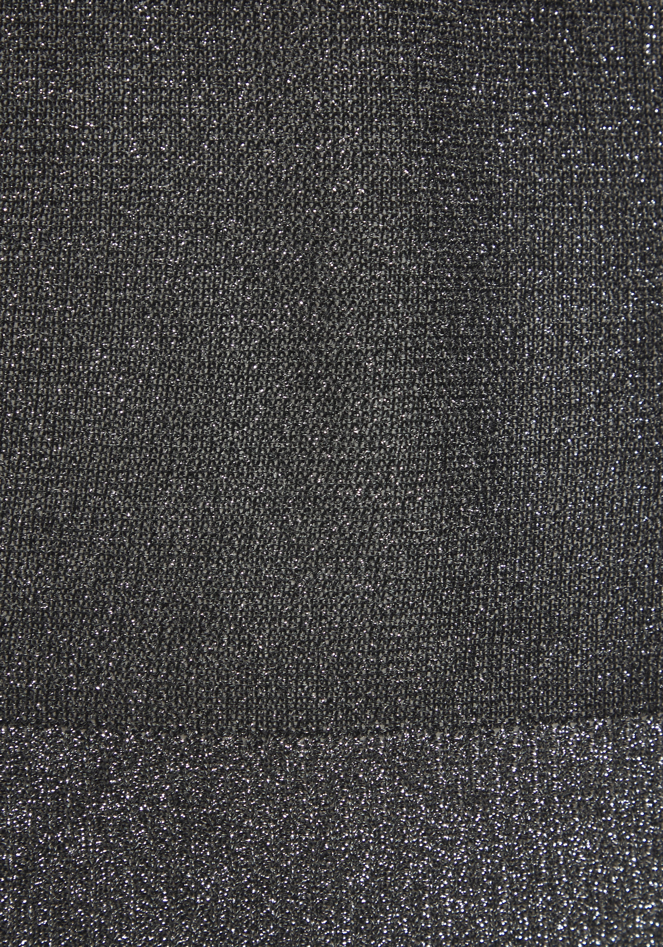 LASCANA Kurzarmpullover aus Glitzergarn mit Gliederketten-Detail