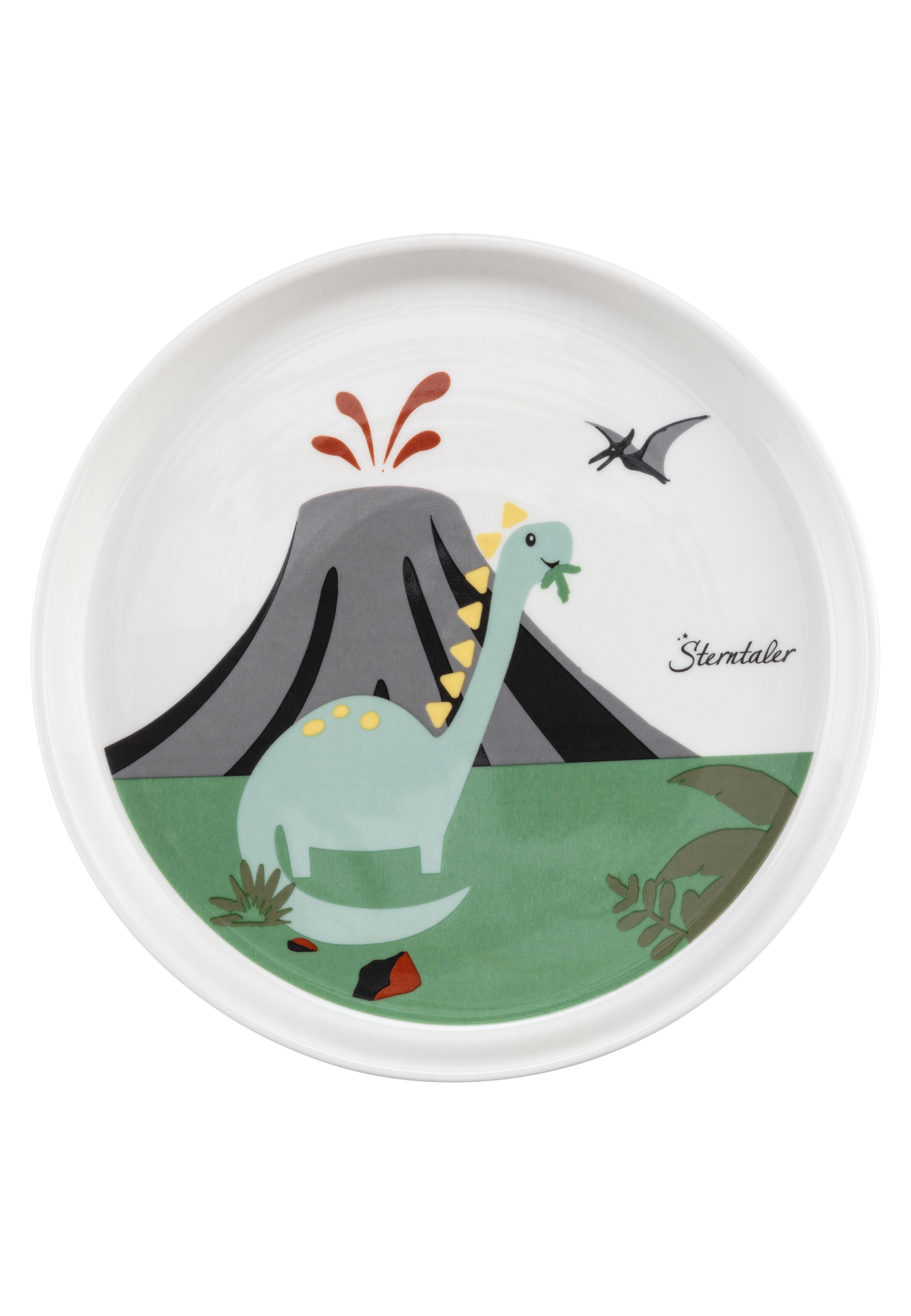 Sterntaler® Kindergeschirr-Set »Geschirrset Porzellan DINORexi«