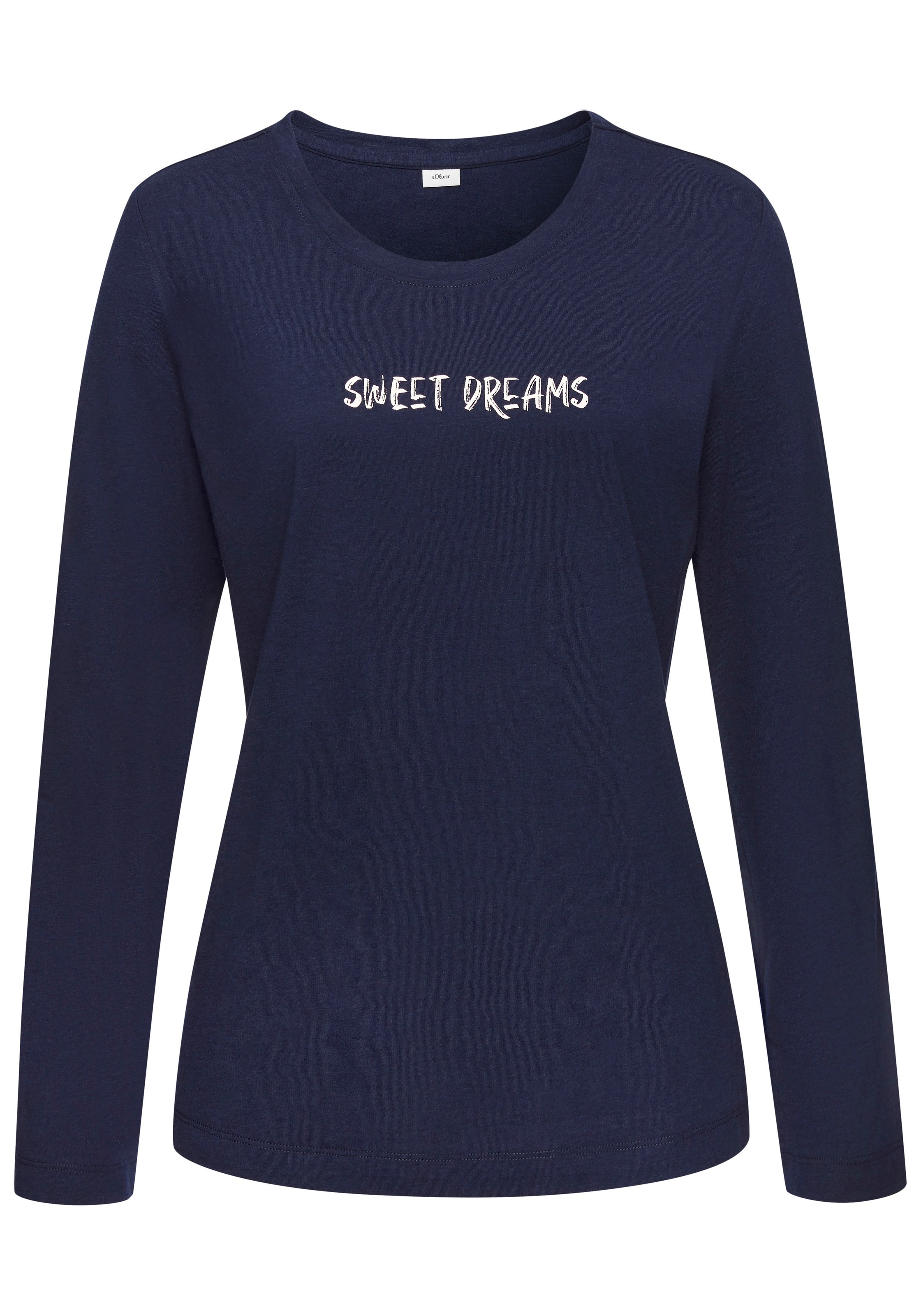 s.Oliver Longsleeve, Mit kleinem Frontprint