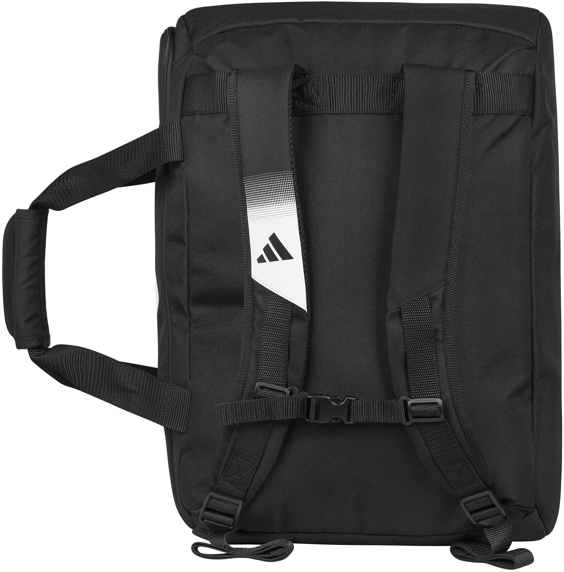 adidas Performance Sporttasche »adidas Duffle Combat Sports black/white M« Belüftetes und wasserdichtes Fach, verhindert Geruchsbelästigung