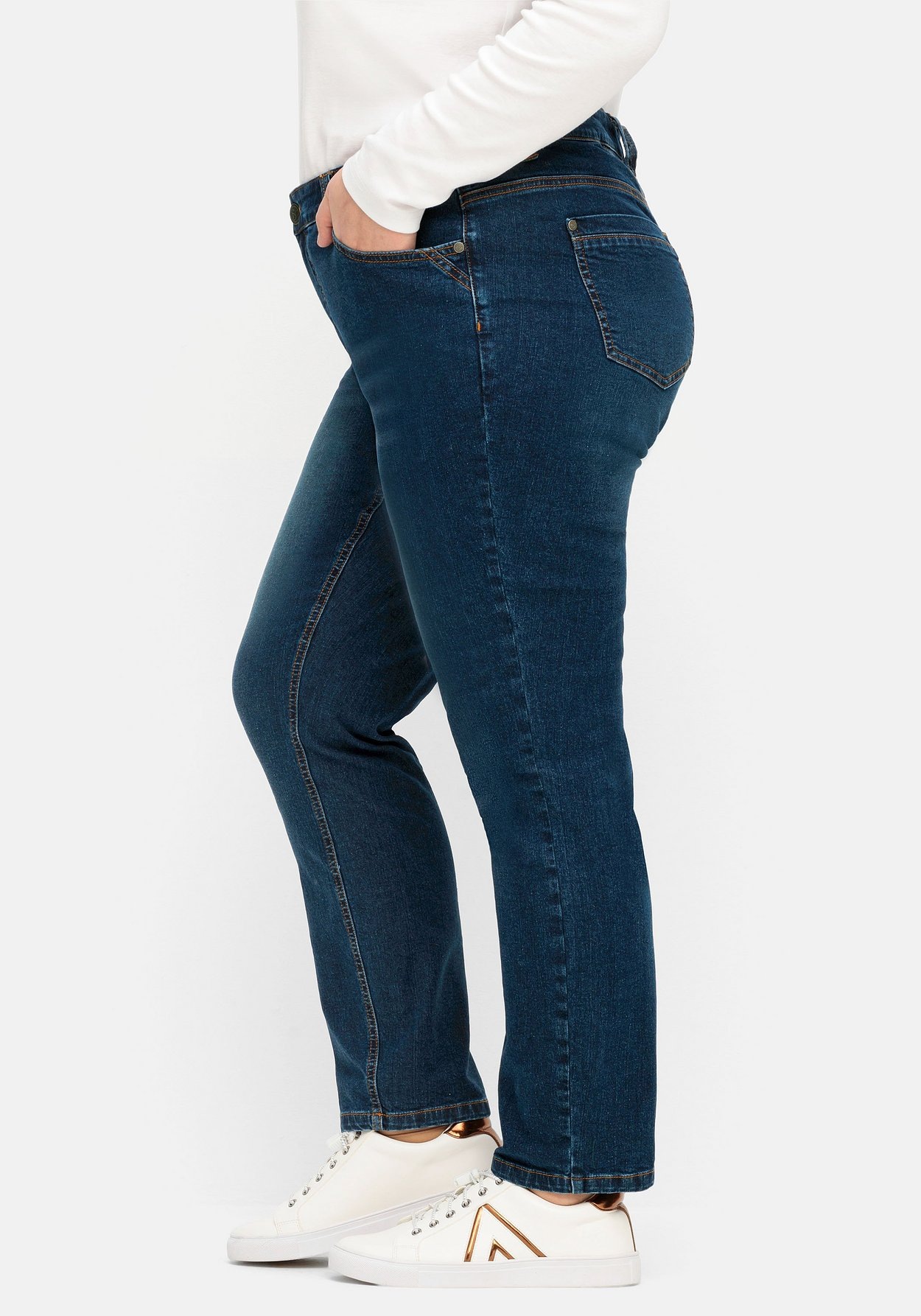 Sheego Stretch-Jeans »Jeans im komfortablen Curvy-Schnitt VERENA«