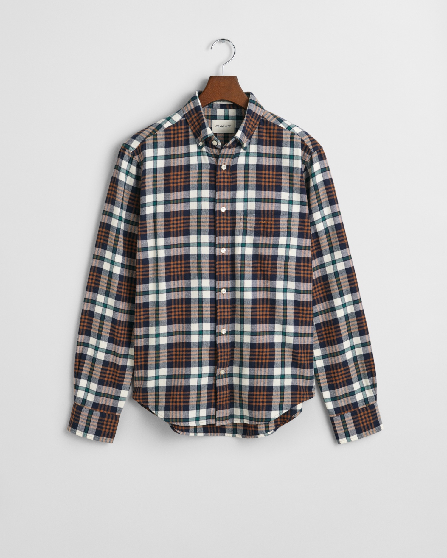 Gant Langarmhemd »REG FLANNEL PLAID SHIRT«