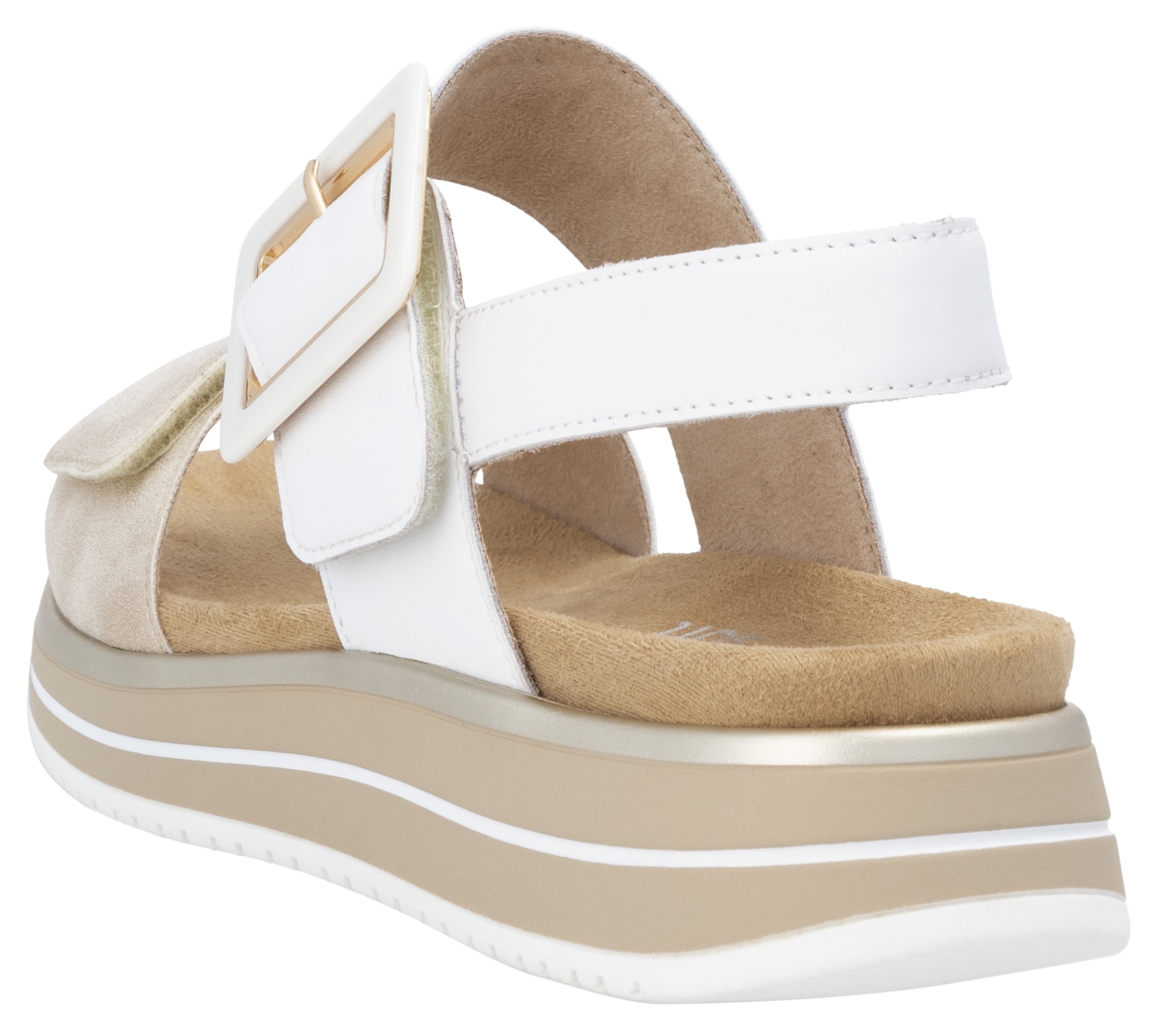 Remonte Keilsandalette, Sommerschuh, Riemchensandale mit komfortablem Softfußbett