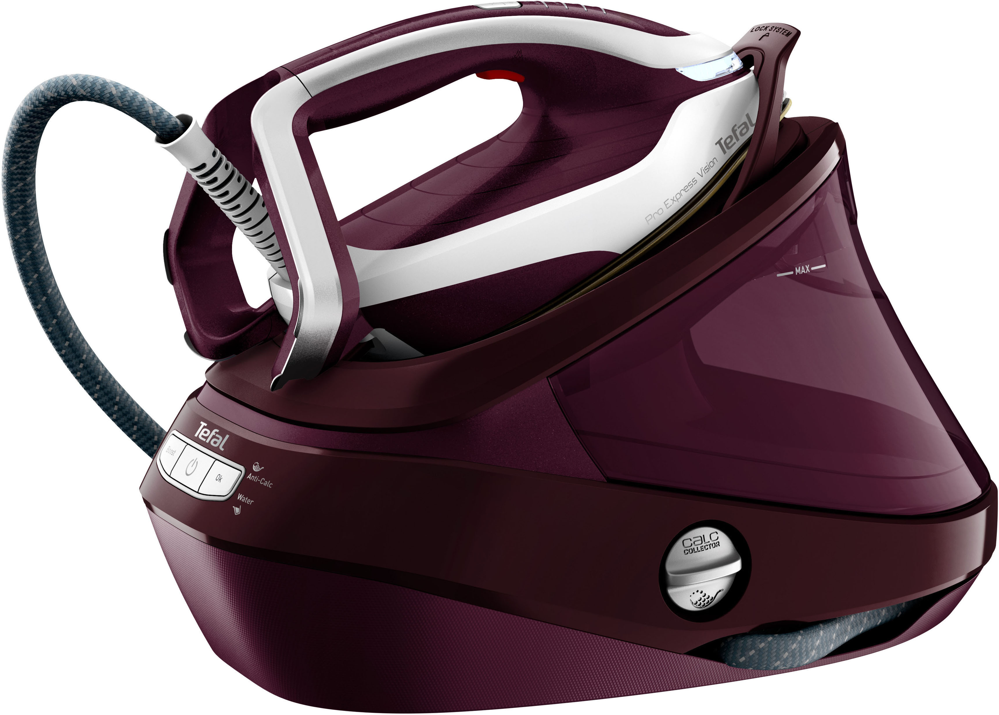 Dampfbügelstation »GV9810 Pro Express Vision«, 8,3 Bar-Druck, 180 g/Min. konstanter...