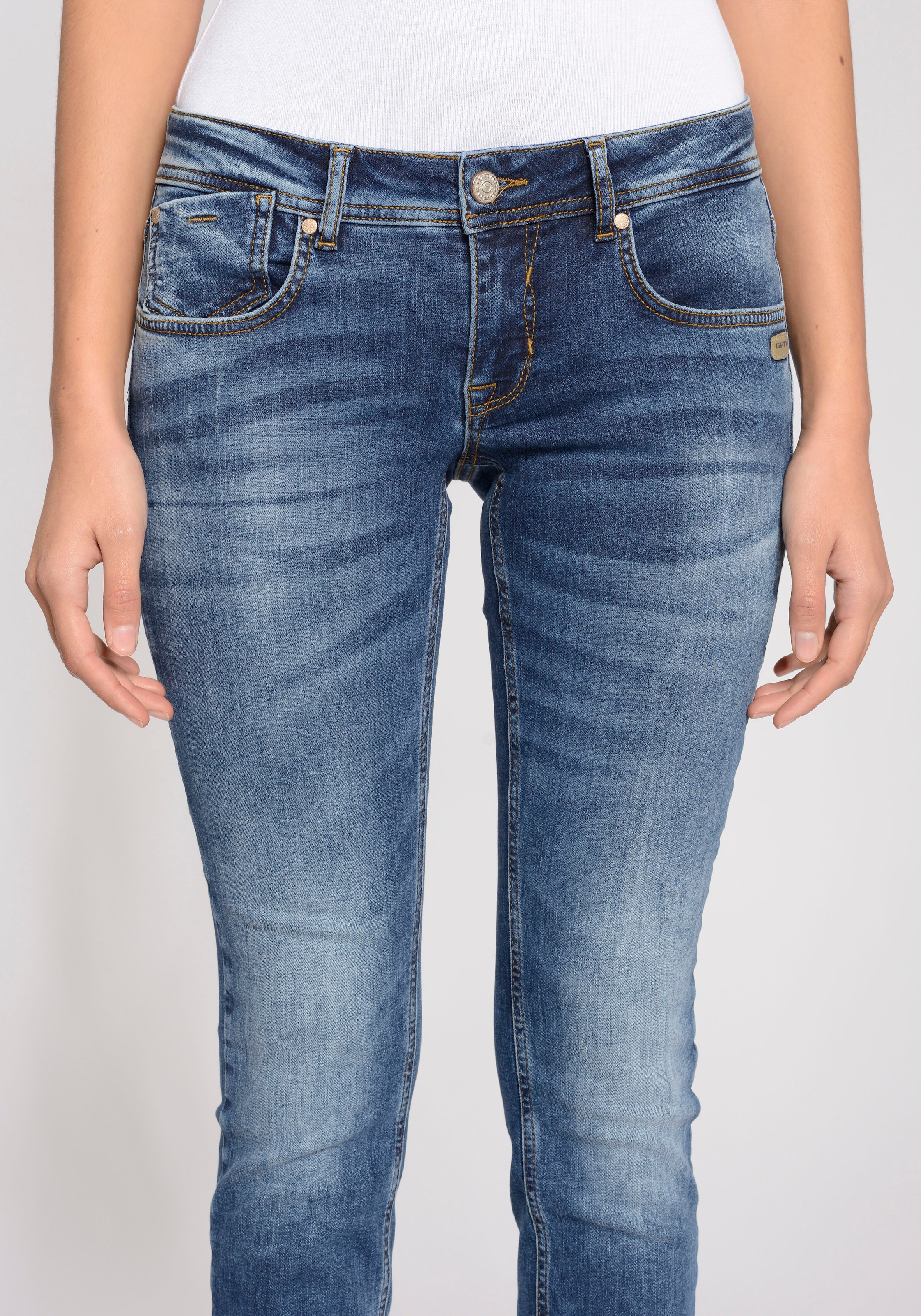 GANG »94 bei Faye Cropped« ♕ Skinny-fit-Jeans
