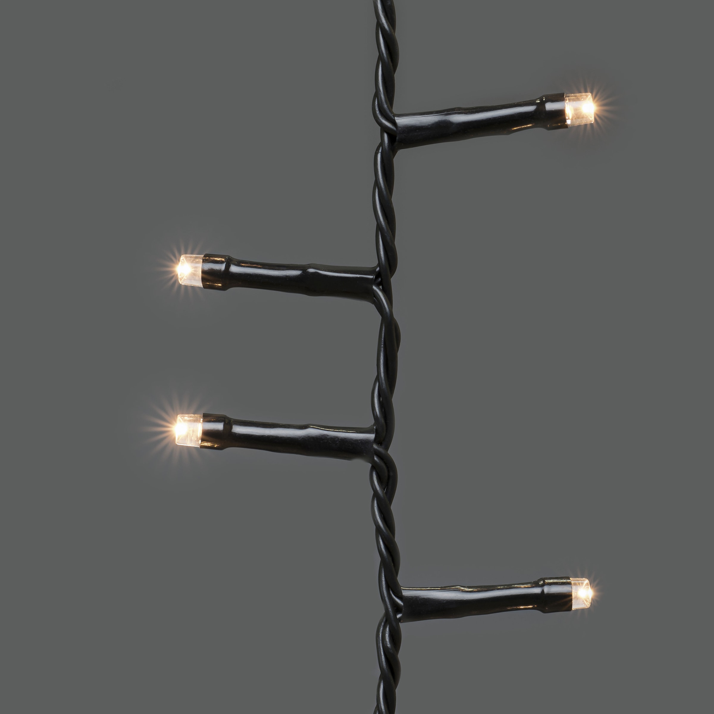 KONSTSMIDE LED-Baummantel »Weihnachtsdeko aussen, Christbaumschmuck«, 1080 St.-flammig, Micro LED Compactlights Lichterkette mit Ring, 6 Stränge à 180 Dioden
