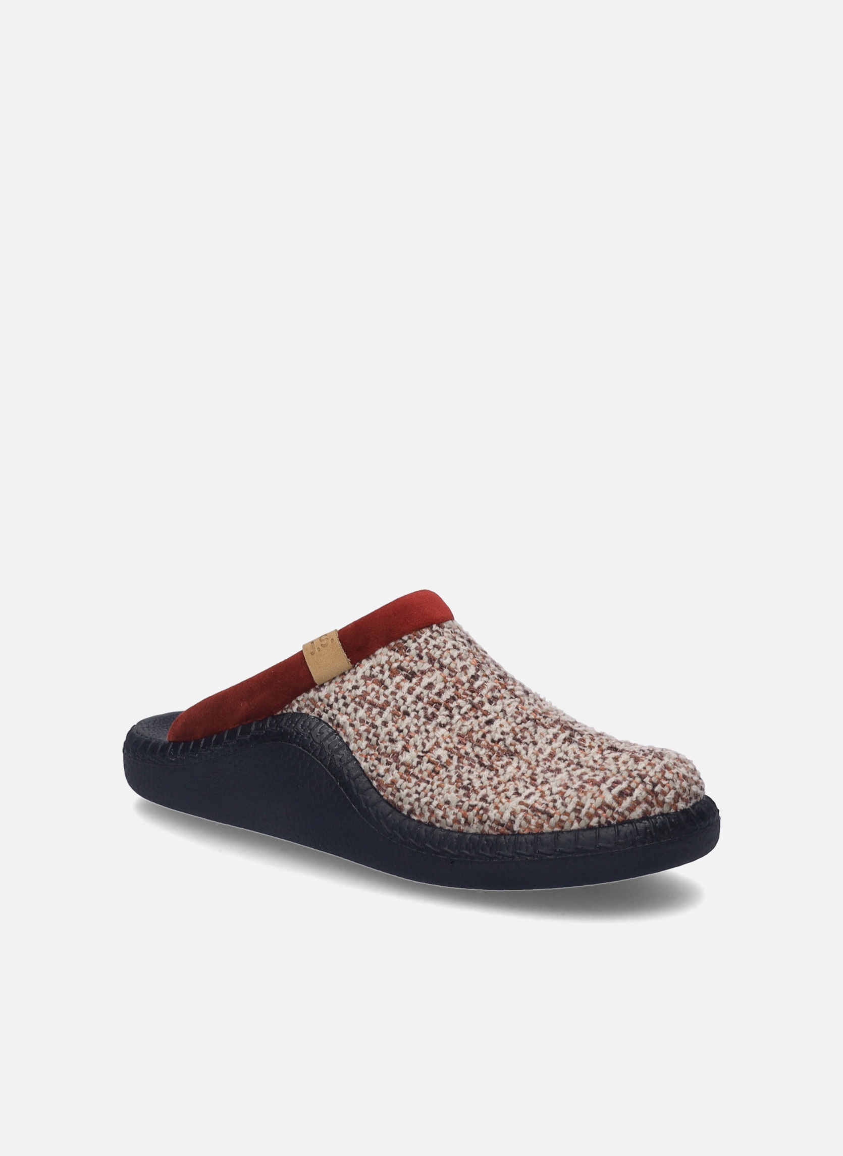 Josef Seibel Hausschuh »Monaco D 01, bordeaux-kombi«