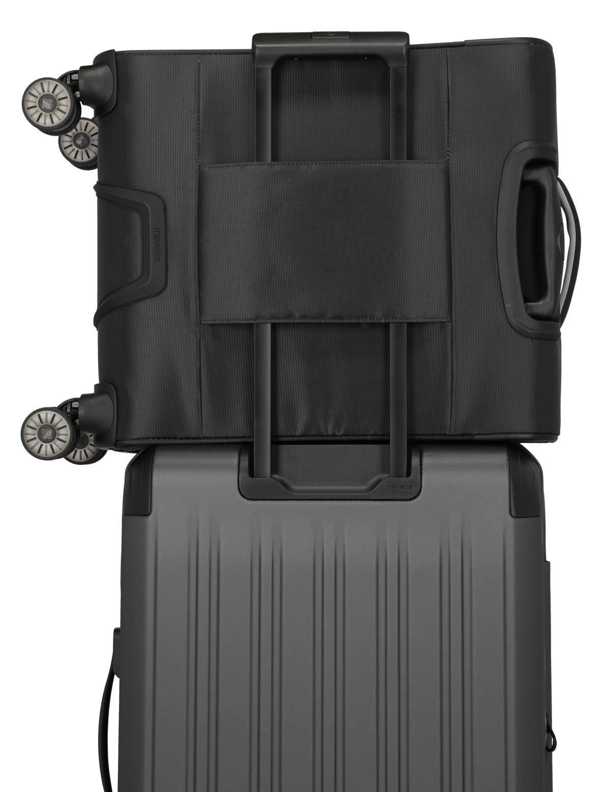 travelite Handgepäck-Trolley »JETPACK Max 4 Cabin Handgepäck Koffer« 41 l 4 Rollen Weichgepäck, passend für Ryanair, Condor und viele gängige Airlines