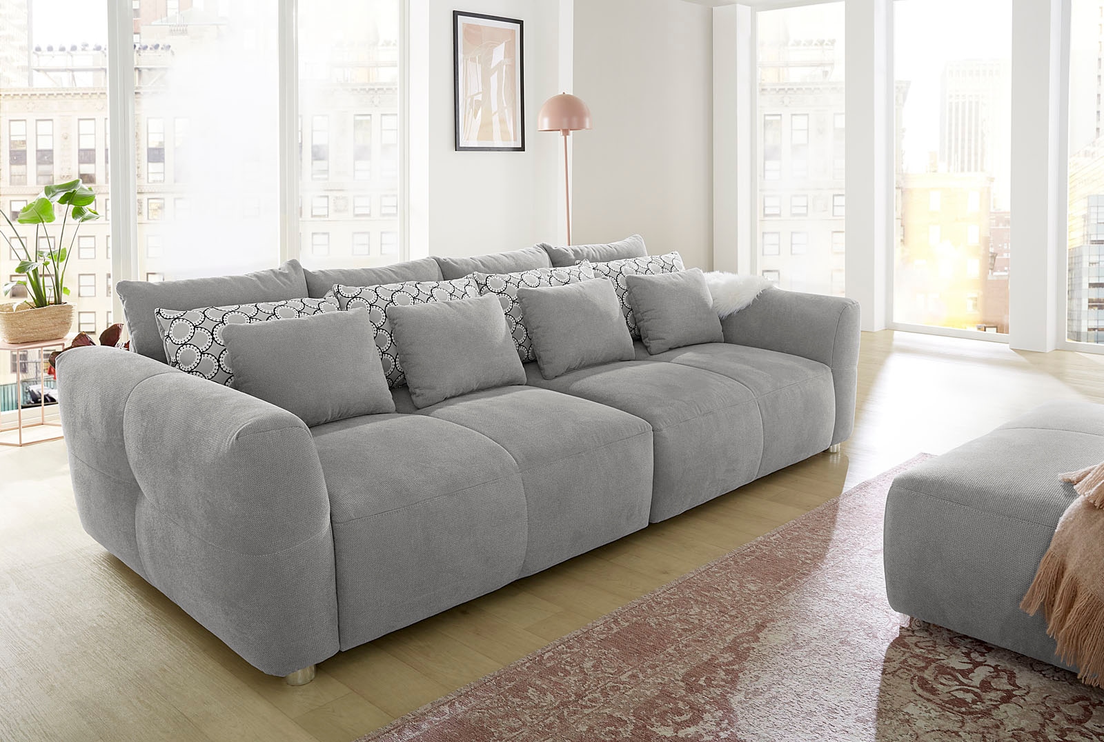 Jockenhöfer Gruppe Big-Sofa »Gulliver«, mit für angenehmen kaufen kuscheligen, Sitzkomfort Federkernpolsterung Raten auf