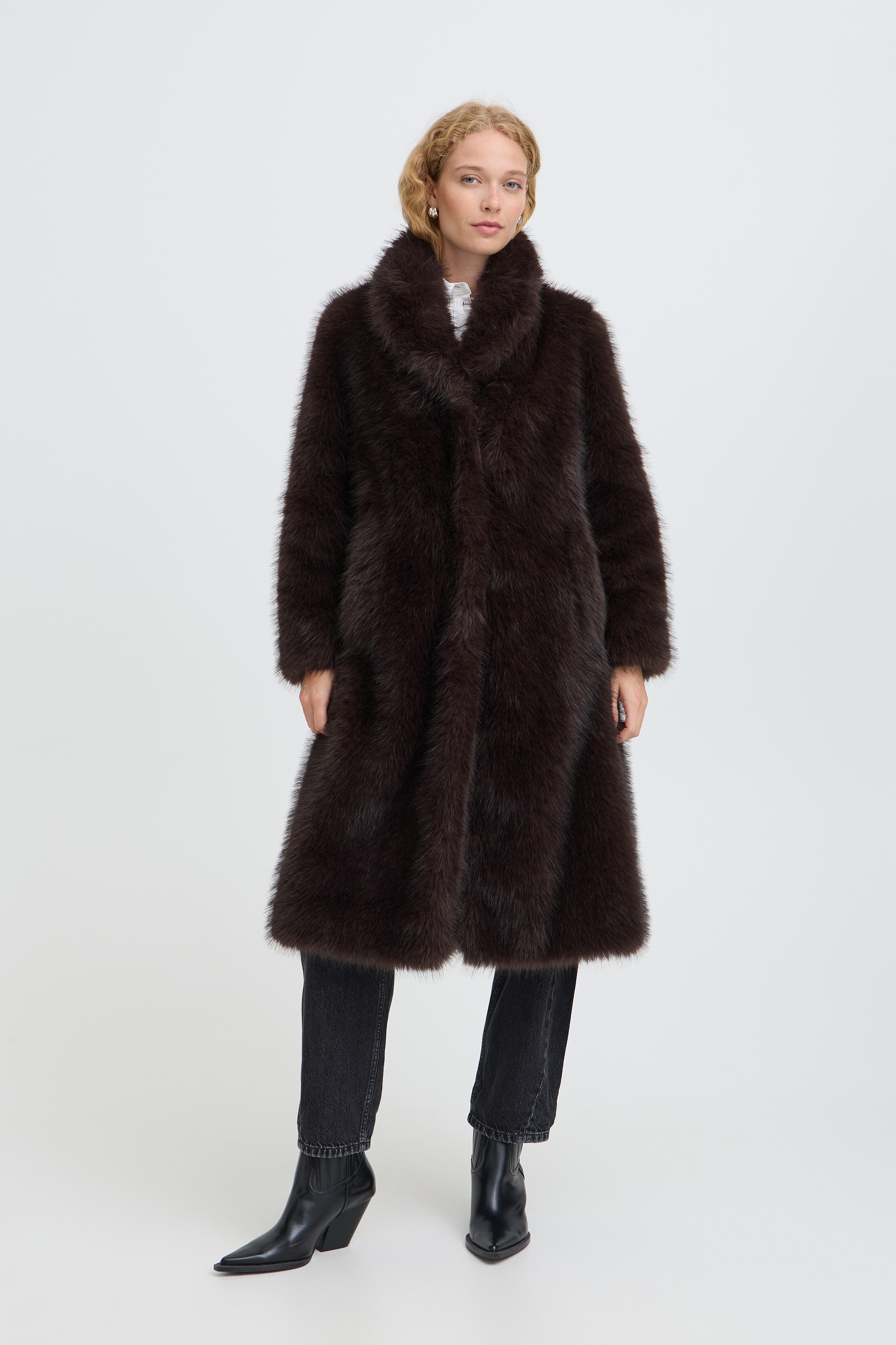b.young Langjacke »Damen Mantel BYAKAJA«