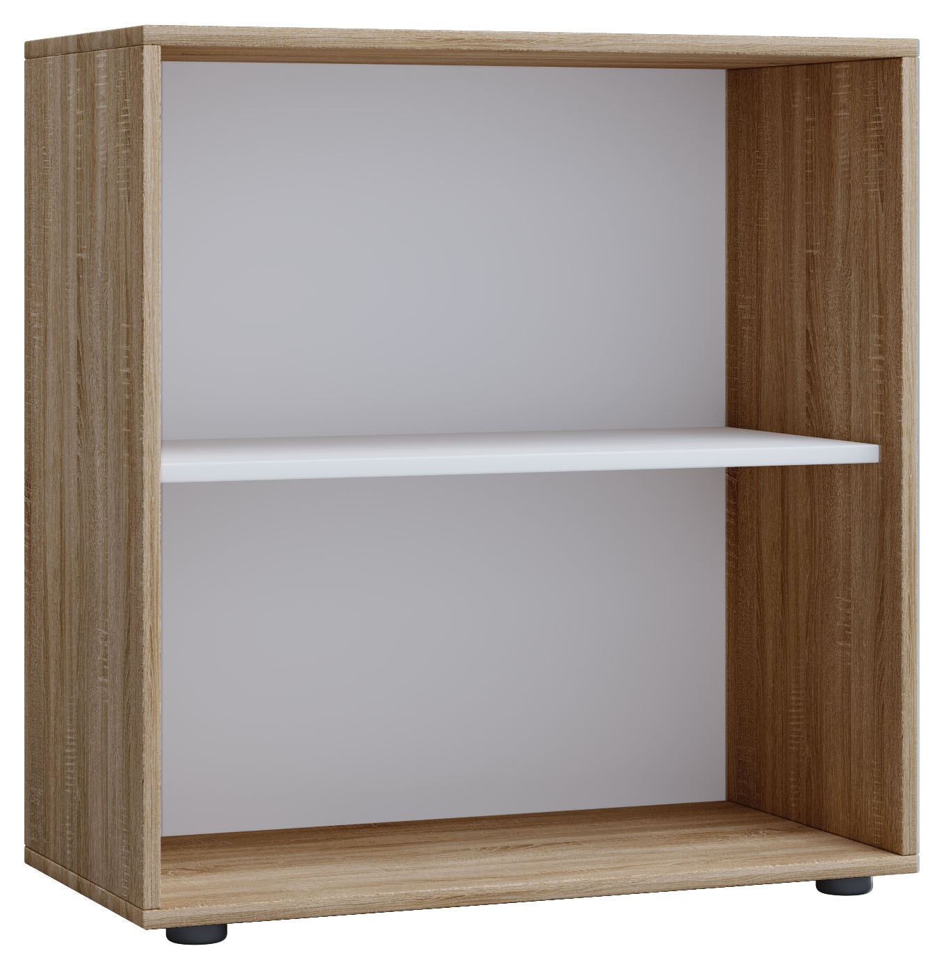 VCM Bücherregal »Holz Büro Regal Bücher Ordner Aktenregal Lona 2f« 1 Stk. tlg.