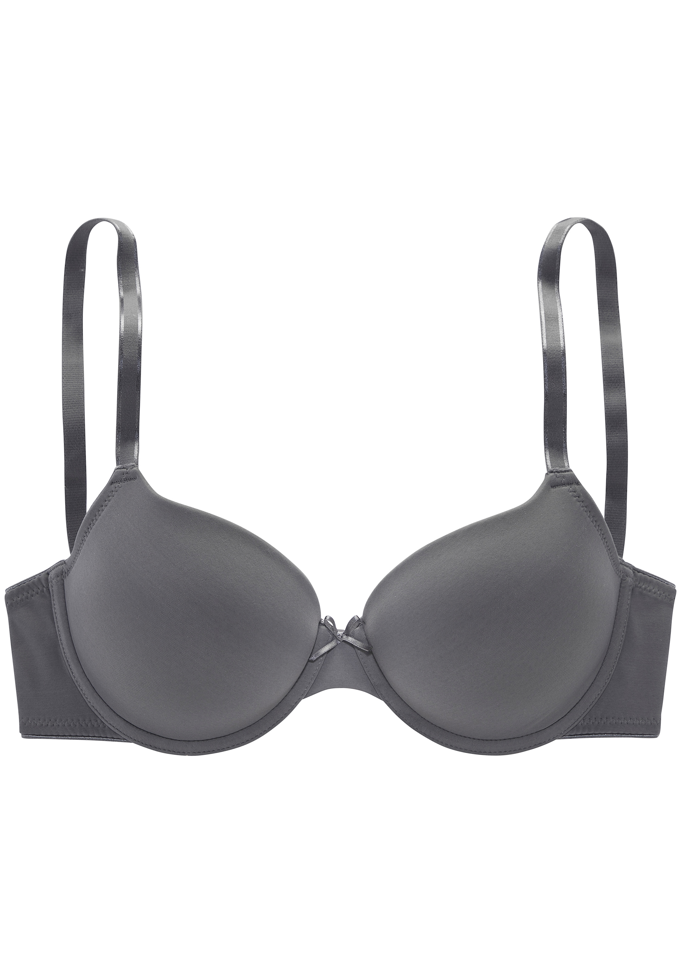 LASCANA Schalen-BH », T-Shirt-BH, Bügel-BH, Ela - perfect basic« aus seidiger Microfaser, bequemer BH, große Größen