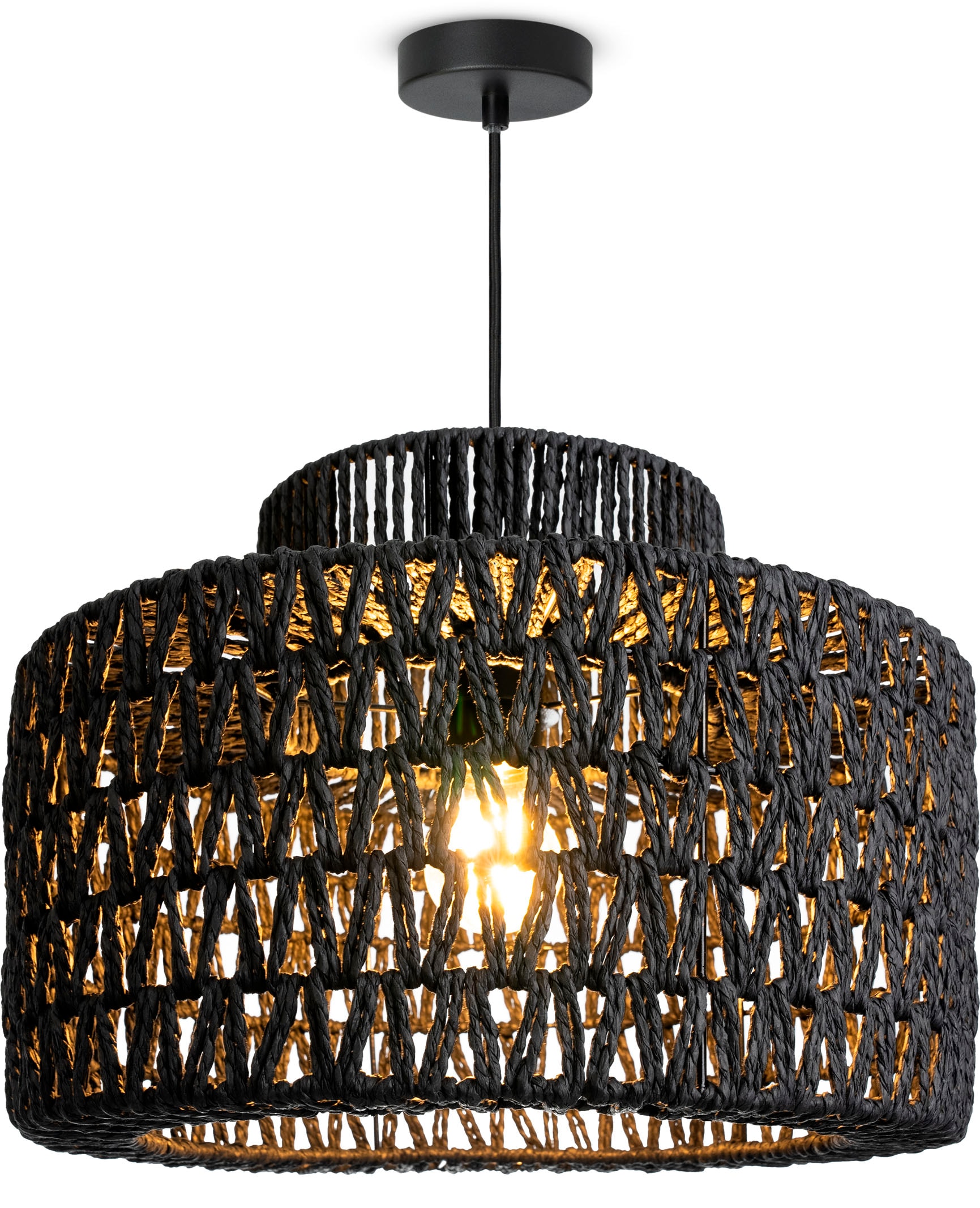 Paco Home Pendelleuchte »HUGO PD1« E27