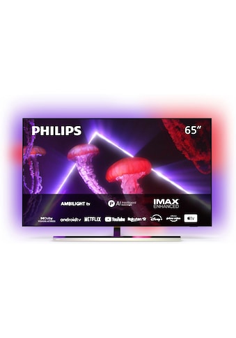 Philips OLED-Fernseher »65OLED807/12«, 164 cm/65 Zoll, 4K Ultra HD, Smart-TV-Android TV kaufen
