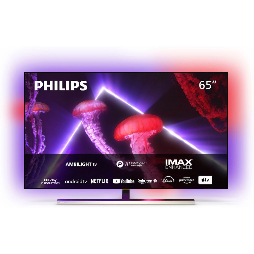 Philips OLED-Fernseher »65OLED807/12«, 164 cm/65 Zoll, 4K Ultra HD, Smart-TV-Android TV