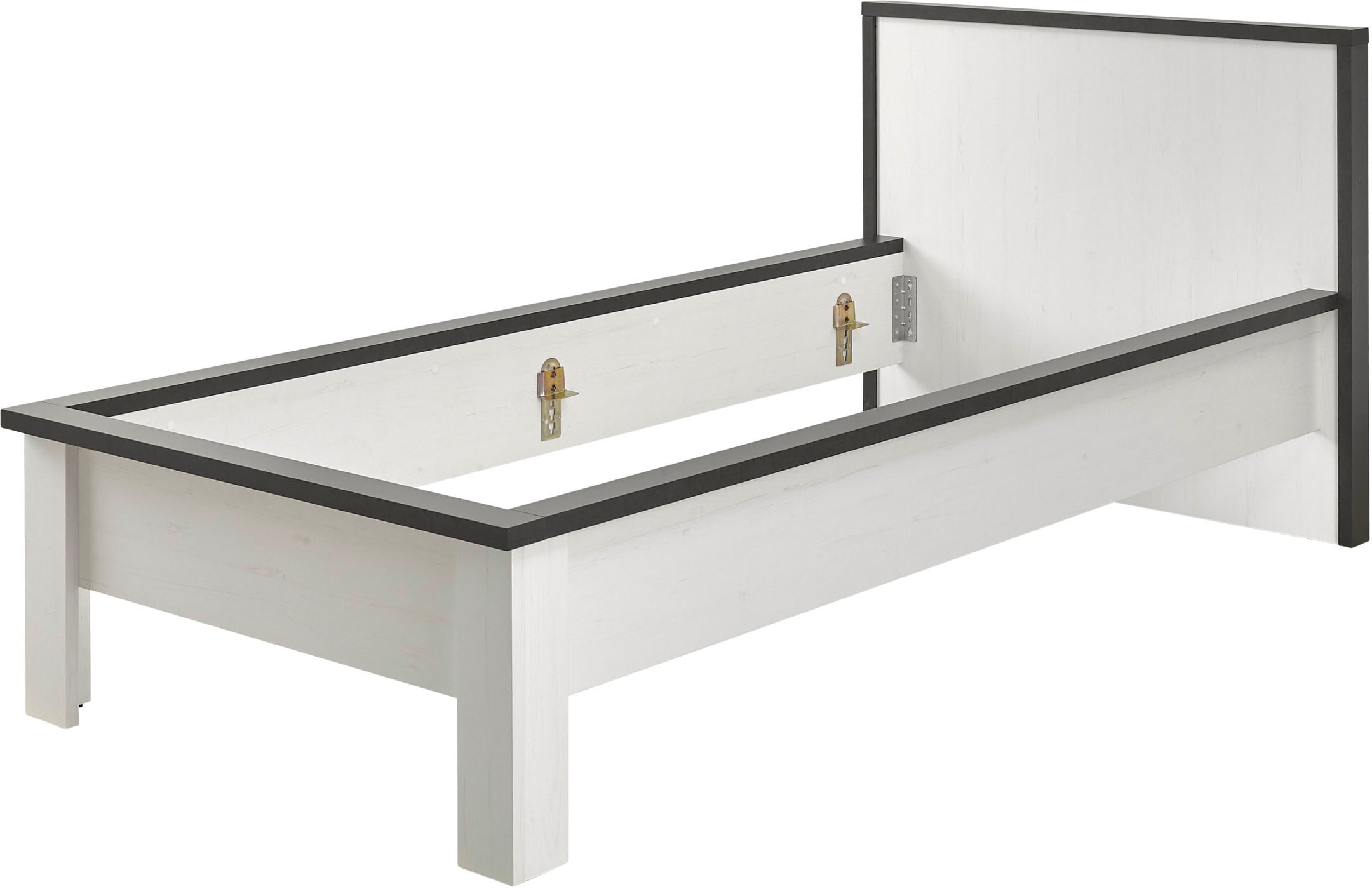 Home affaire Schlafzimmer-Set »SHERWOOD«, (3 tlg.), Liegefläche 90x200cm, Schrank 2-trg. 93cm breit