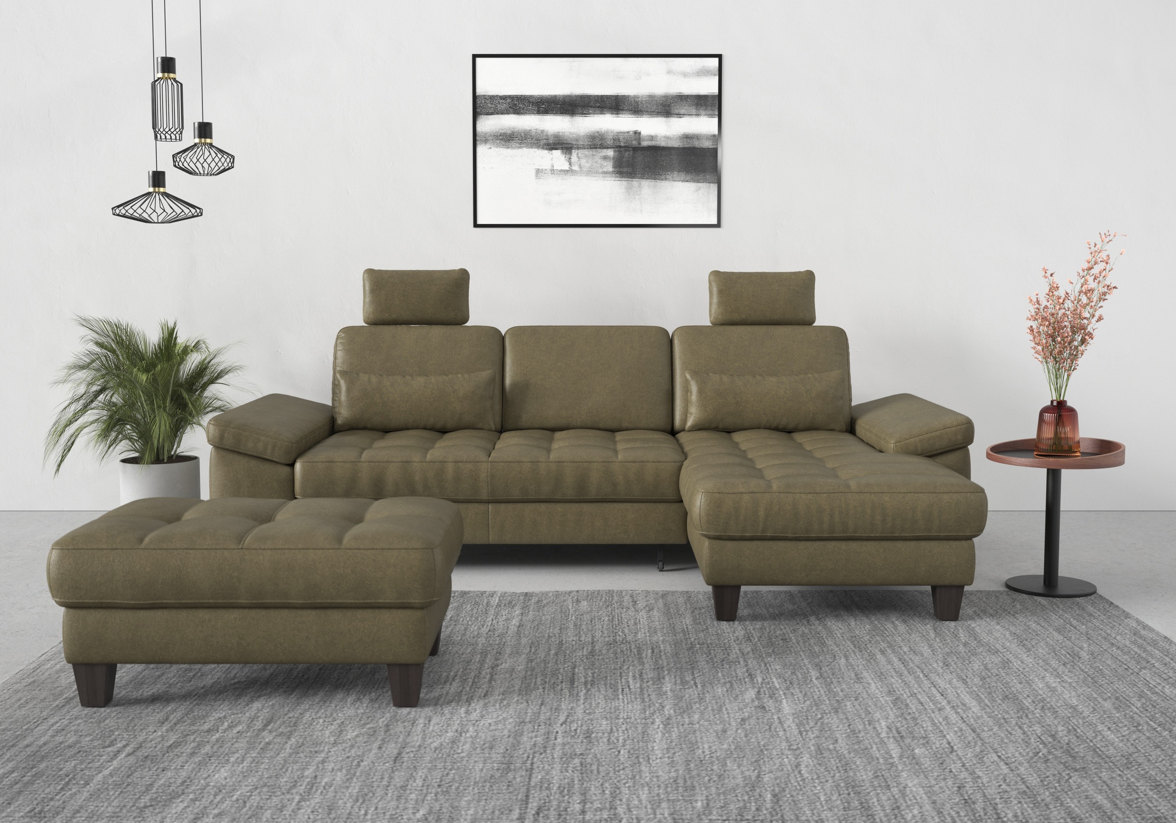 sit&more Stauraumhocker »Westham«, wahlewise mit/ohne Federkern