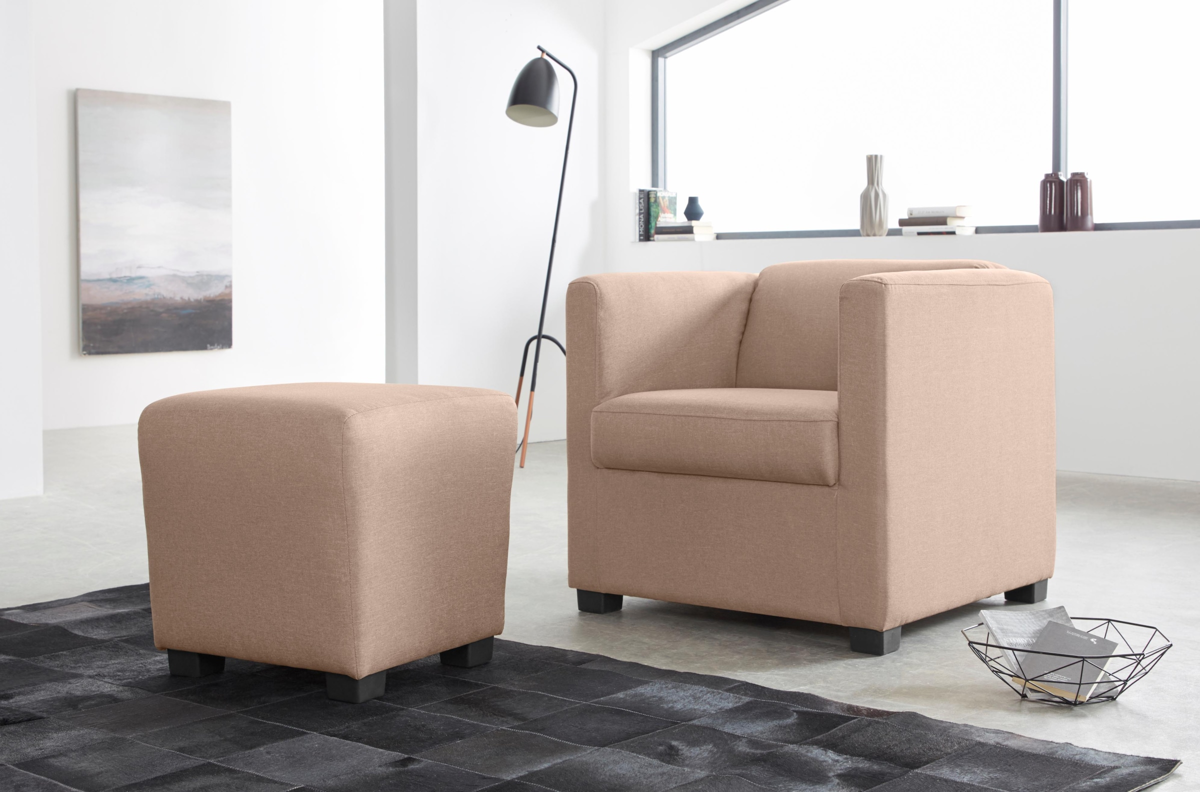 INOSIGN Sessel »Bob Cocktailsessel«, in verschiedenen modernen Farben und Qualitäten
