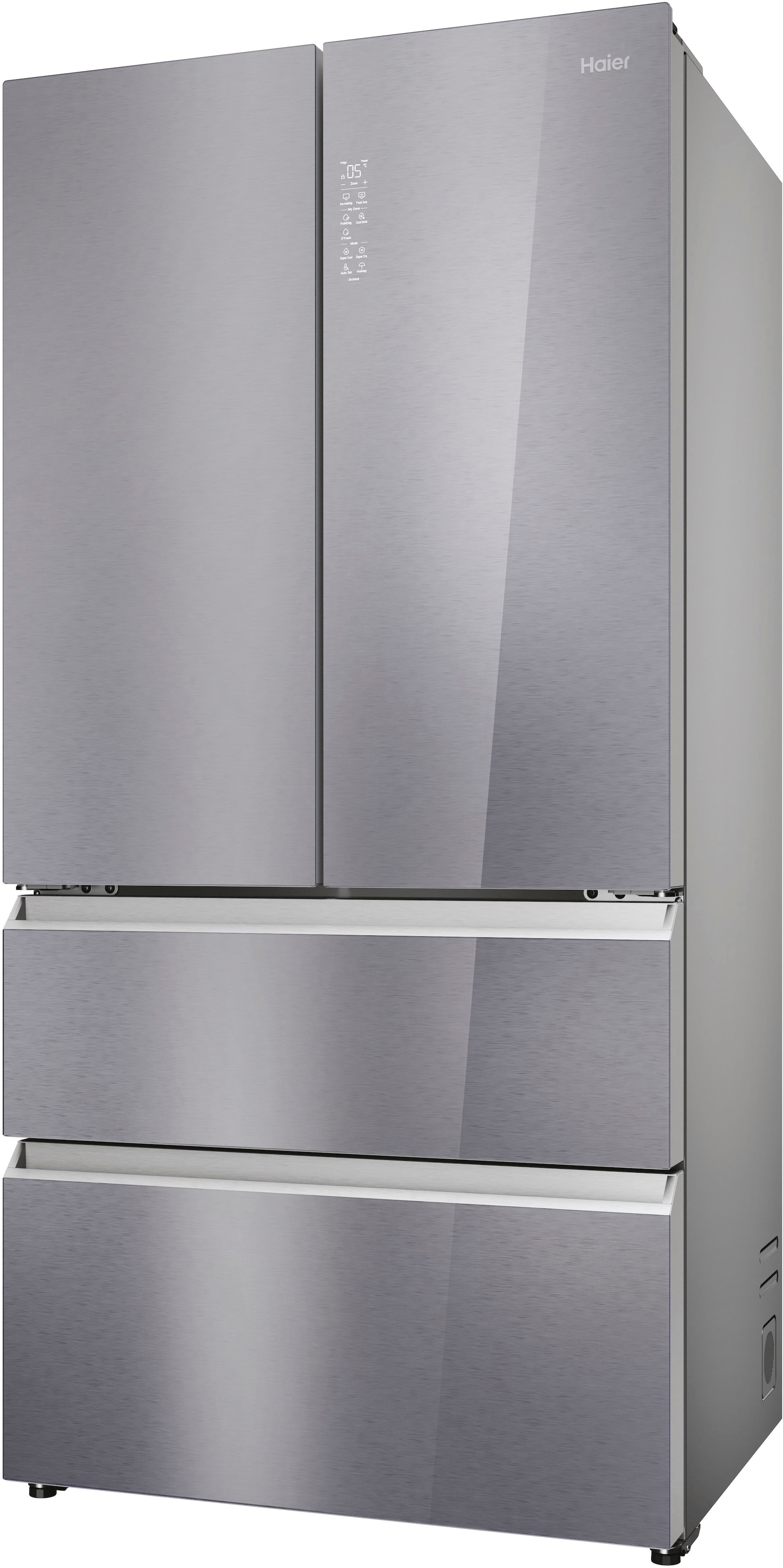 Haier French Door FD 90 SERIES 7 »HFR79F19EFGK«, 205 cm hoch, 60 cm breit, Eiswürfelbereiter mit Tank, HumidityZone