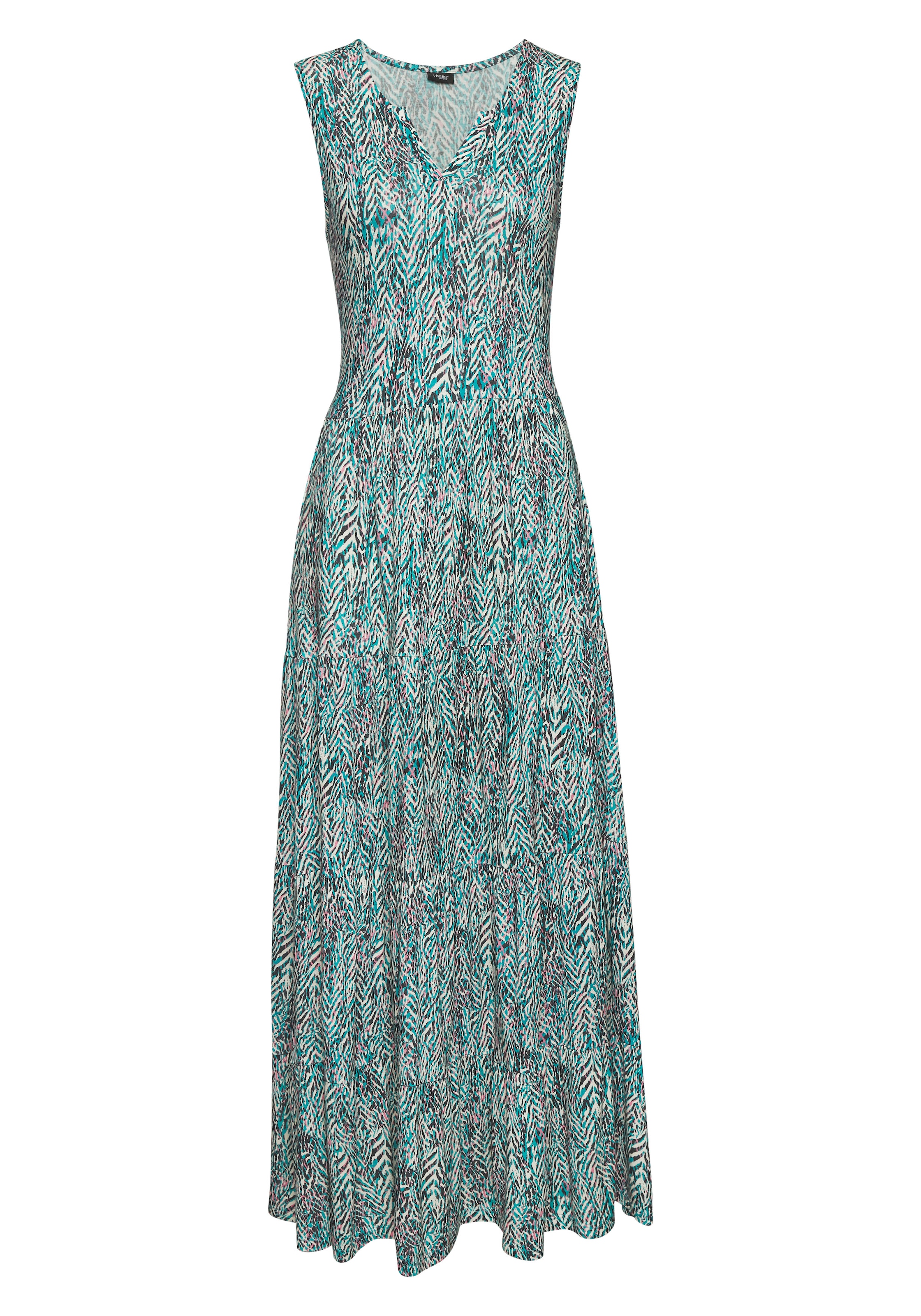 Vivance Maxikleid, mit Alloverdruck