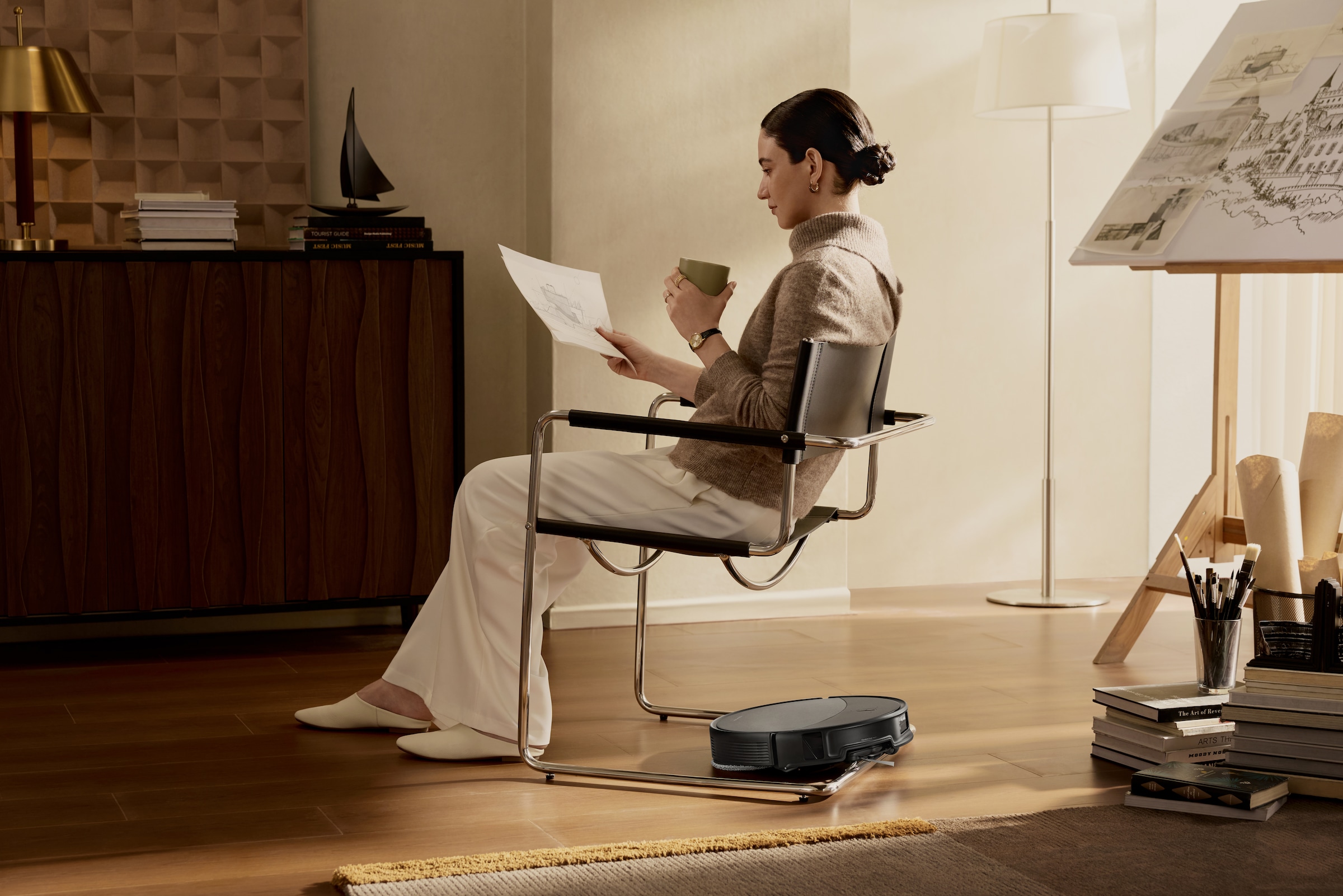 Roborock Saugroboter »mit Wischfunktion Saros 20X mit 36.000 Pa Saugkraft & hohem Wischdruck« Mop-Abnahme, überwindet 8,8cm hohe Schwellen, StarSight2.0 Navigation