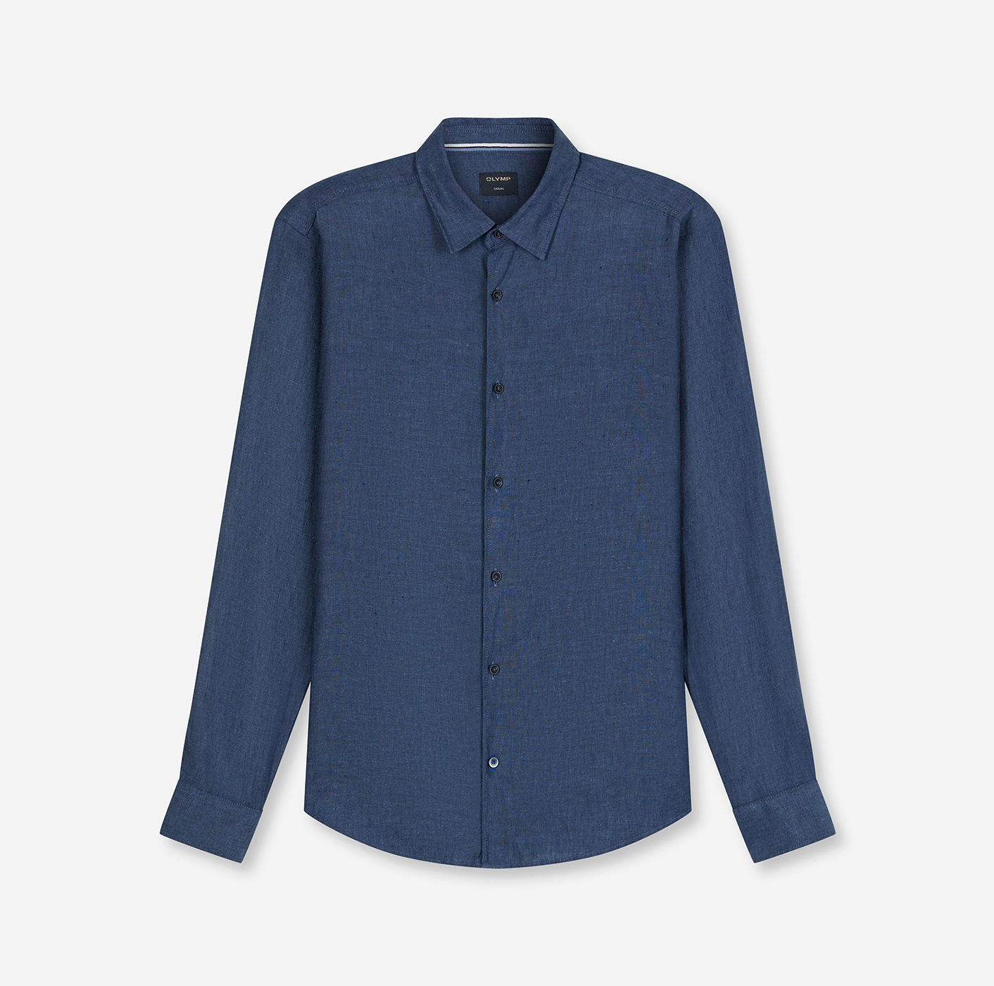 OLYMP Leinenhemd Kentkragen, casual