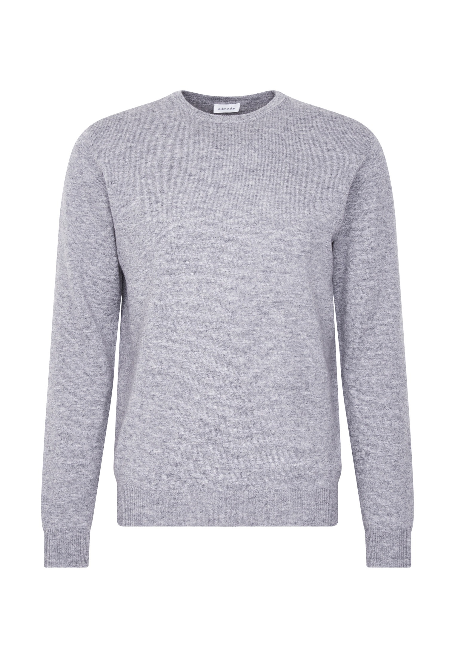 seidensticker Strickpullover »Schwarze Rose« 1/1 Rundhals Uni