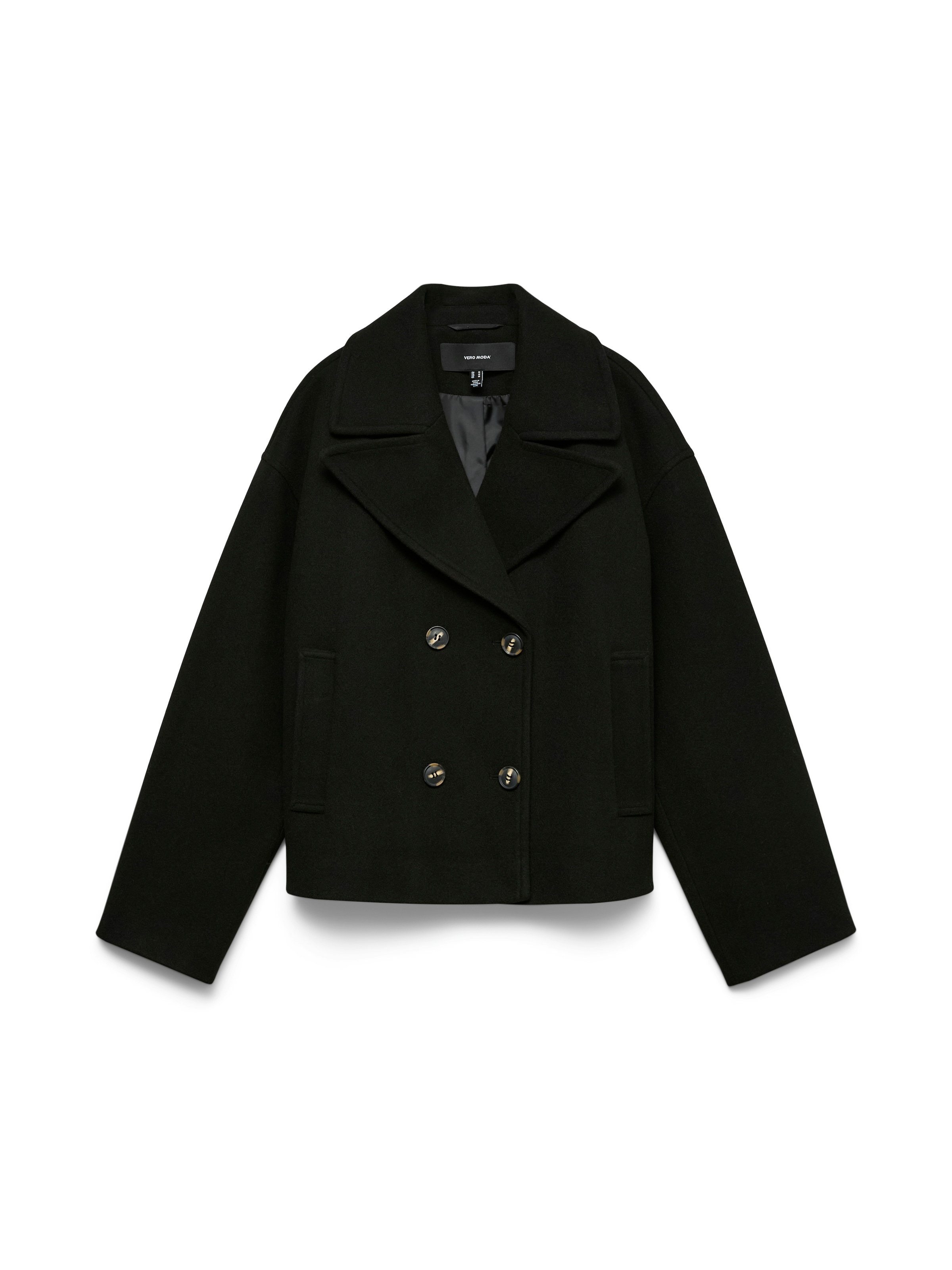 Vero Moda Cabanjacke »VMVINCELINE SHORT JACKET NOOS« Kunstfaser
