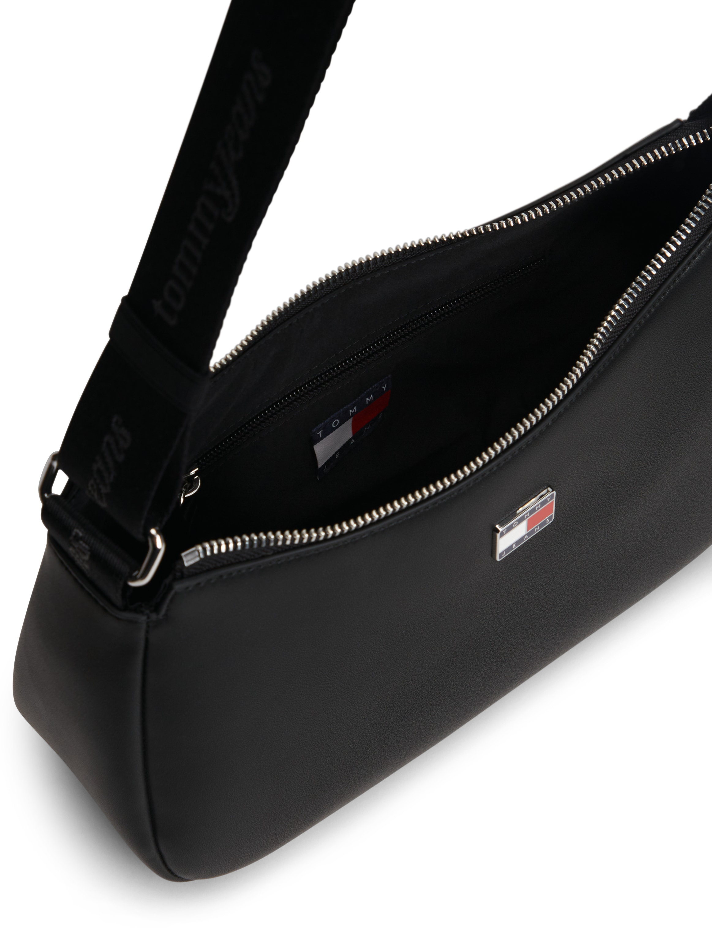 Tommy Jeans Schultertasche »TJW DAILY ELEVATED SHOULDER BAG« Damen Handtasche, Umhängetasche mit Logo-Schmuckelement