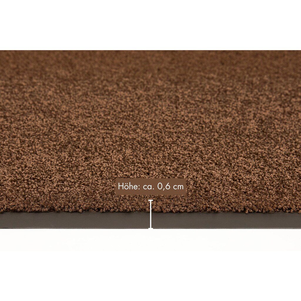 Andiamo Fußmatte »Verdi«, rechteckig, Schmutzfangmatte, auch für überdachten Außenbereich geeignet, waschbar