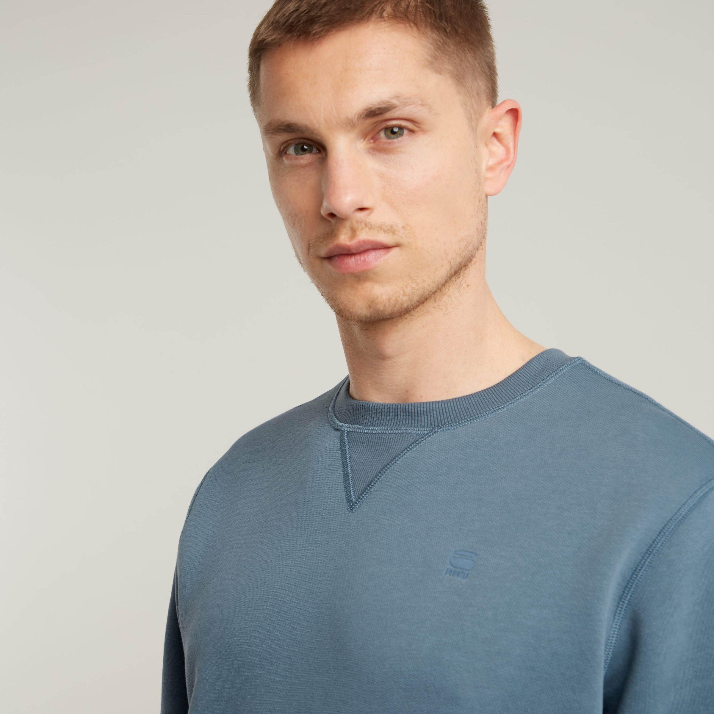 G-STAR Sweatshirt »Premium Core Pacior Sweat«, mit Ripp-Seiteneinsätzen