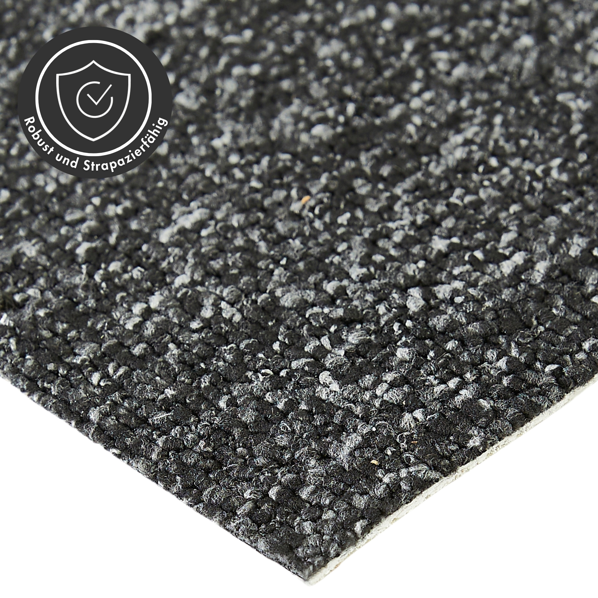 Andiamo Teppichboden »Bruce, Schlinge«, rechteckig, 4 mm Höhe, meliert. Breite 400 cm, Wohnzimmer, strapazierfähig & robust