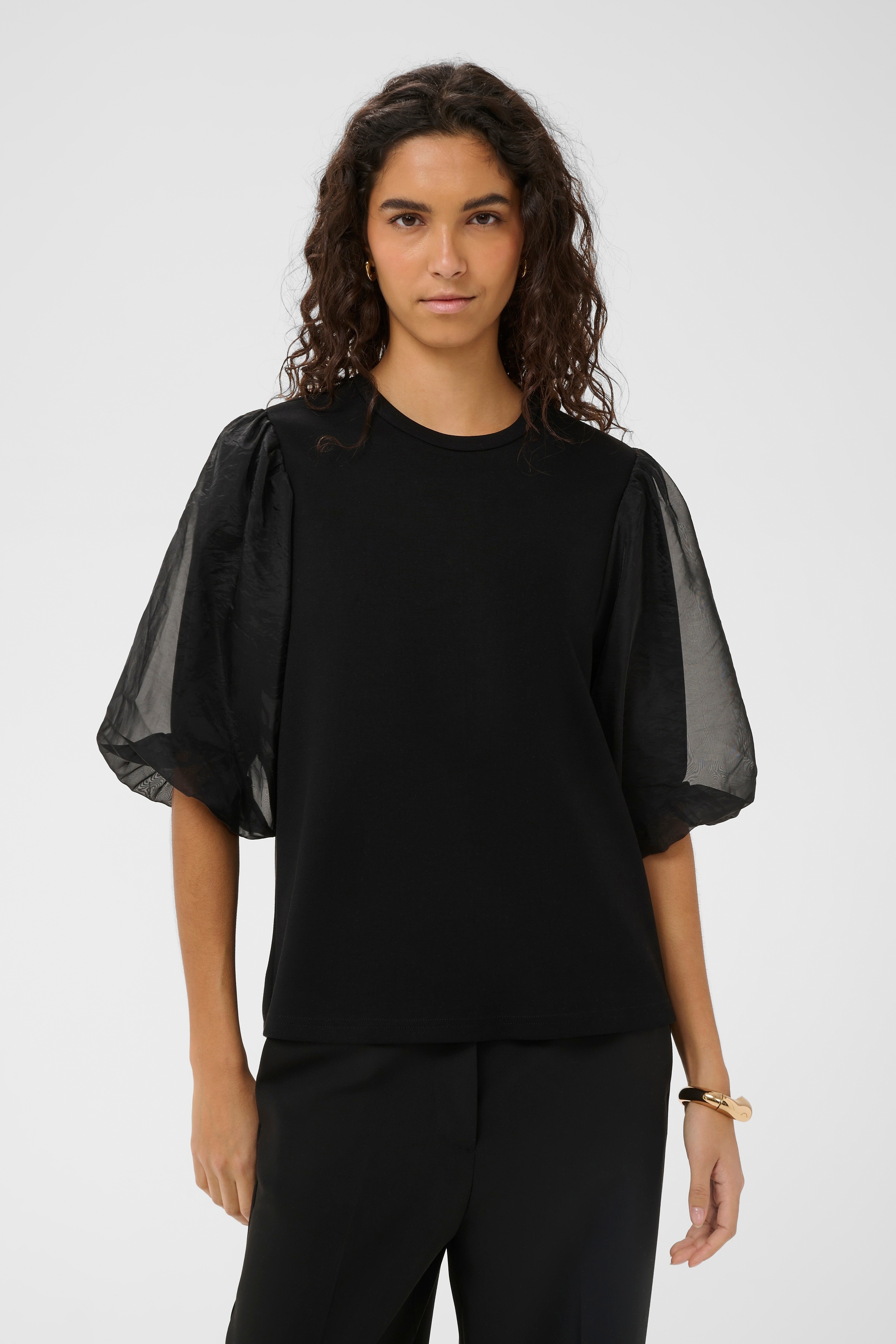 SOAKED IN LUXURY Blusentop »Damen T-Shirt kurzarm SLMarigold«
