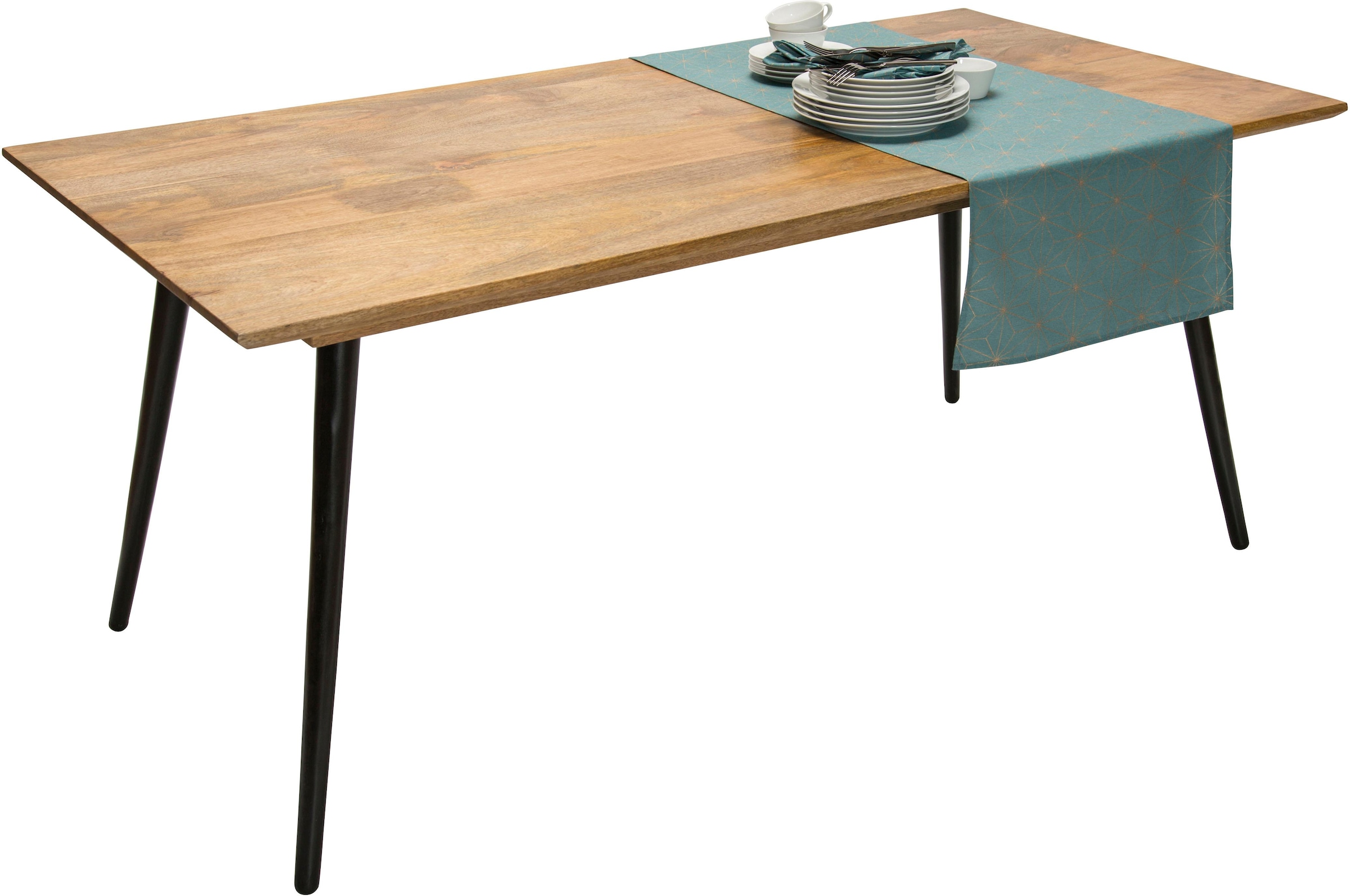 TOM TAILOR HOME Esstisch »T-SOHO TABLE LARGE«, aus Mangoholz, Breite 180 cm