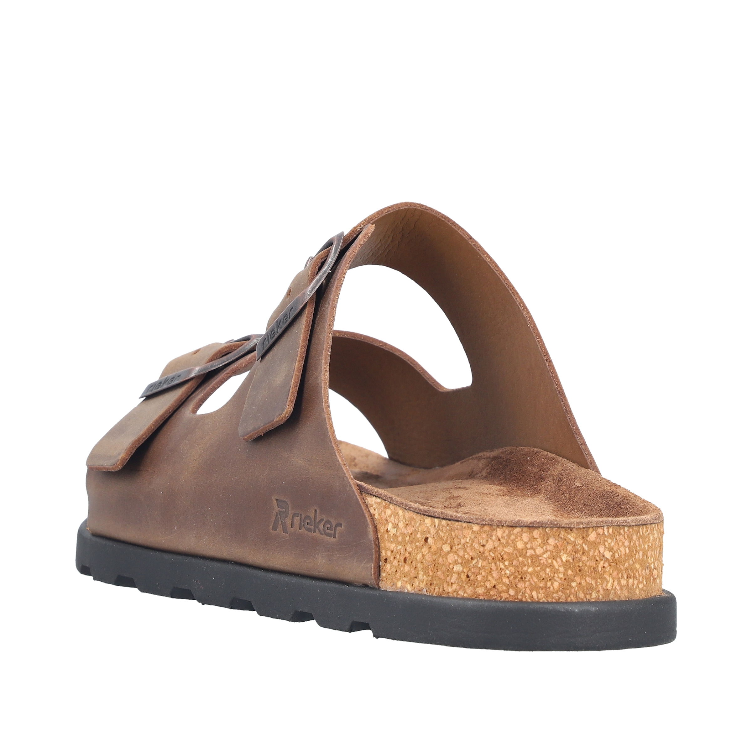 Rieker Pantolette  Sommerschuh, Strandschuh, Hausschuh mit bequemem Fußbett