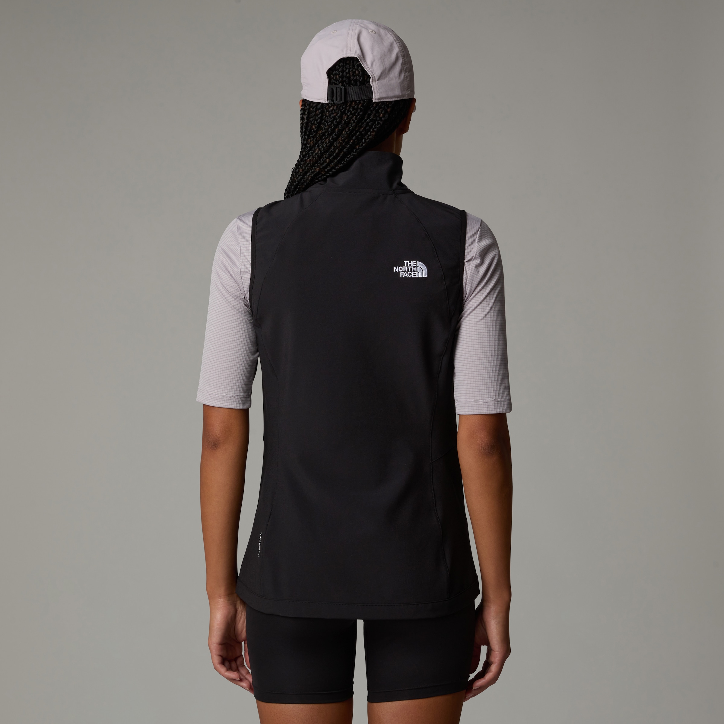The North Face Softshellweste »Nimble Weste für Damen«, (1 tlg.)