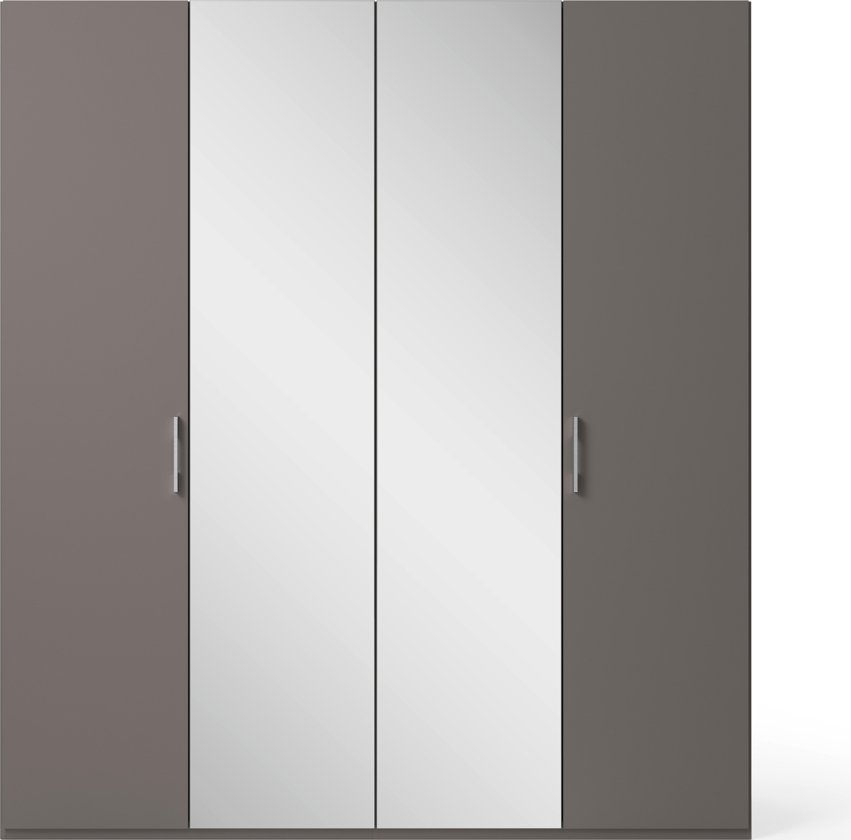 set one by Musterring Drehtürenschrank »Henderson«, mit Spiegel, in 2 Breiten, inkl. Fachböden und Kleiderstangen