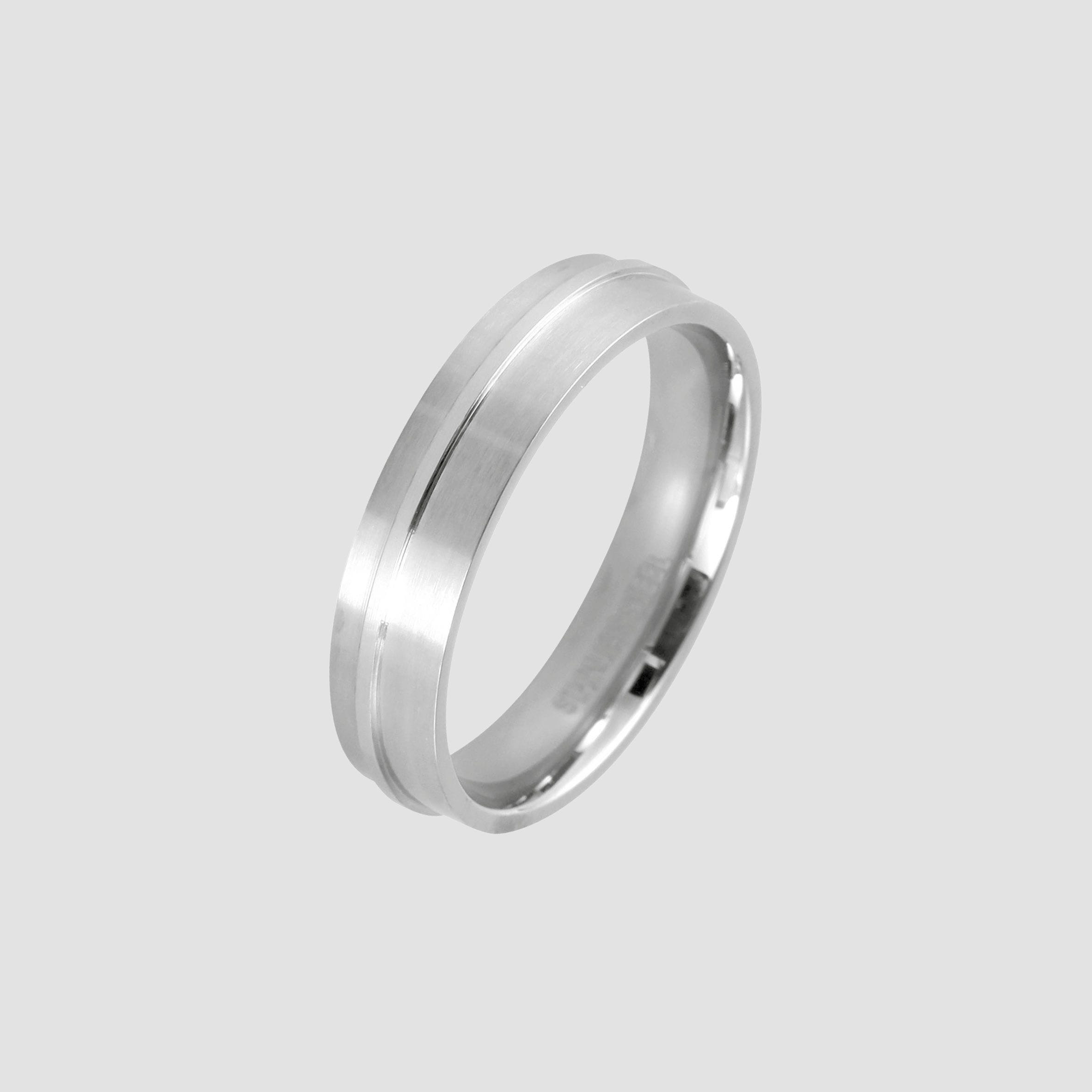 Adelia´s Fingerring »Herren Ring aus Edelstahl«