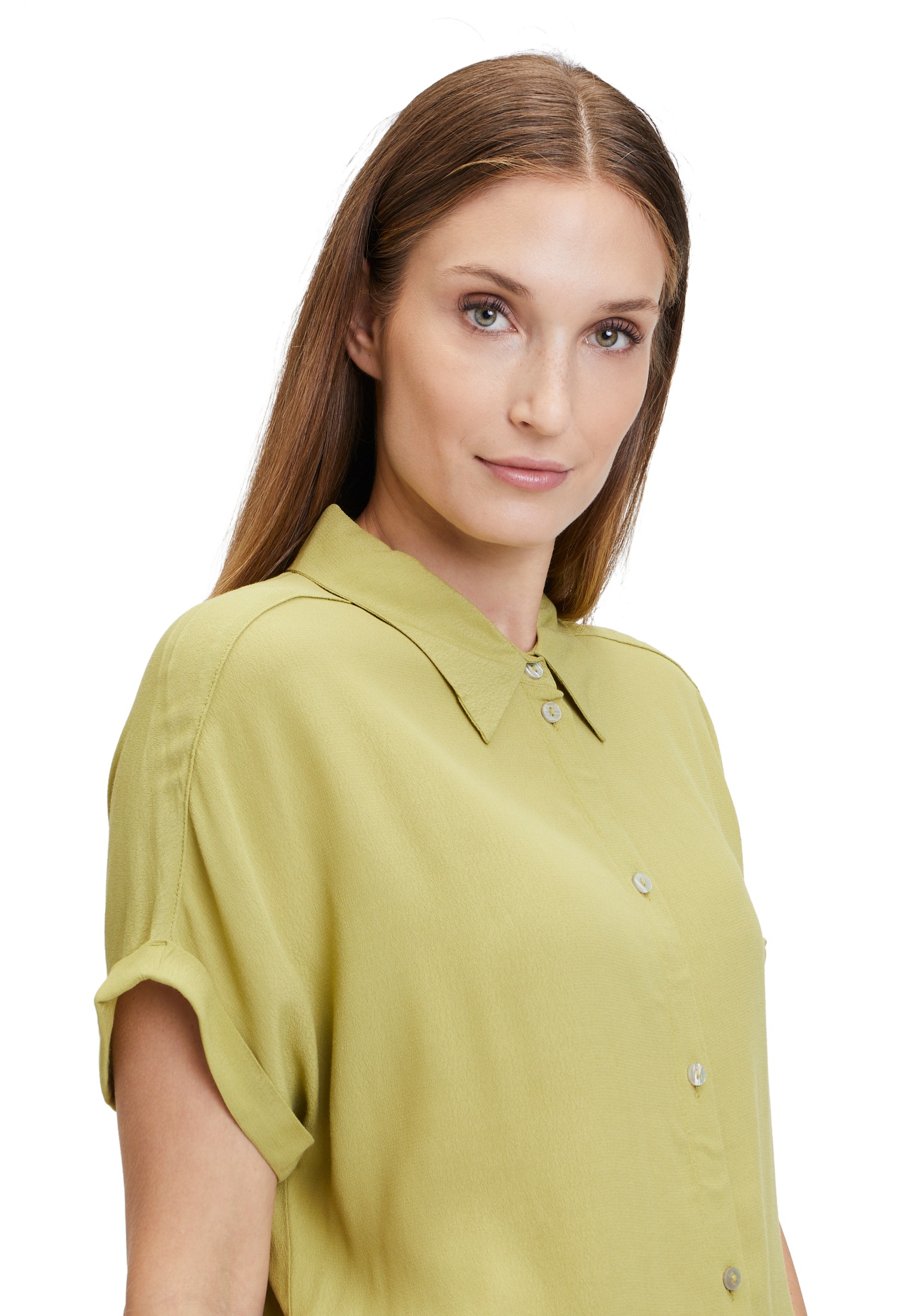 Cartoon Klassische Bluse »Oversize-Bluse mit Kragen«